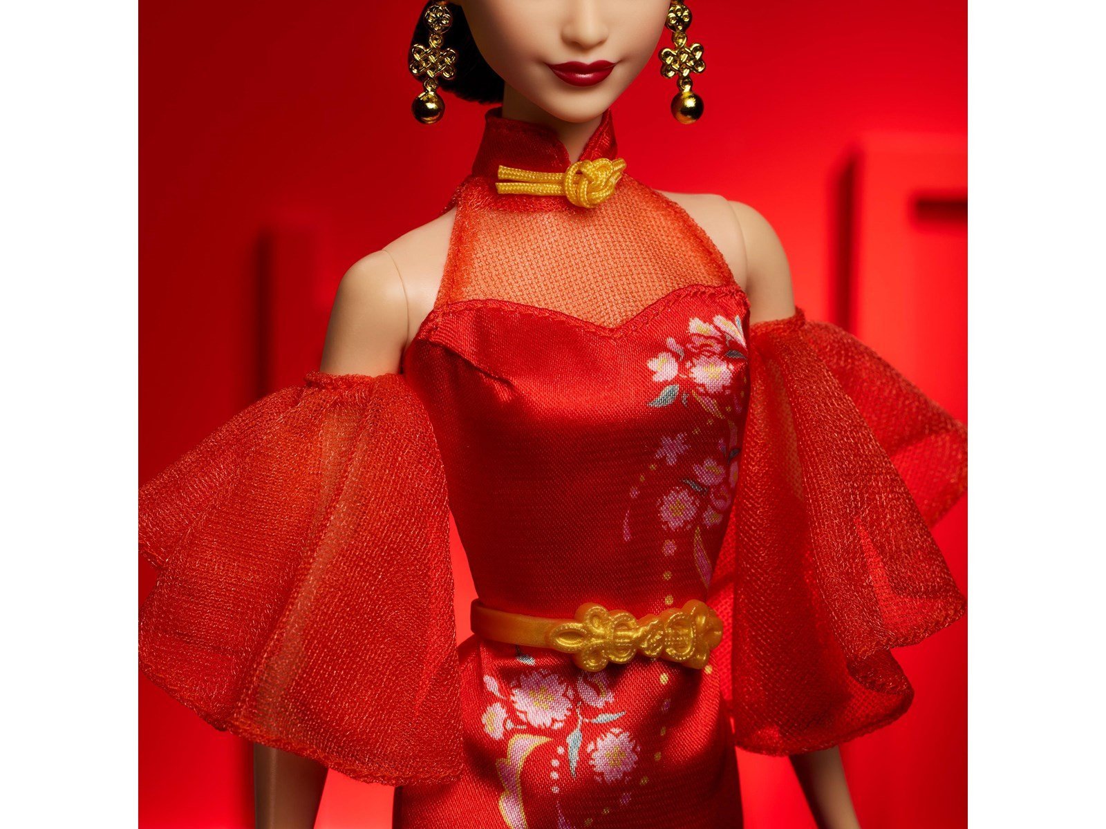 Barbie Signature Lunar New Year Doll With Qipao Dress & Golden Accessories