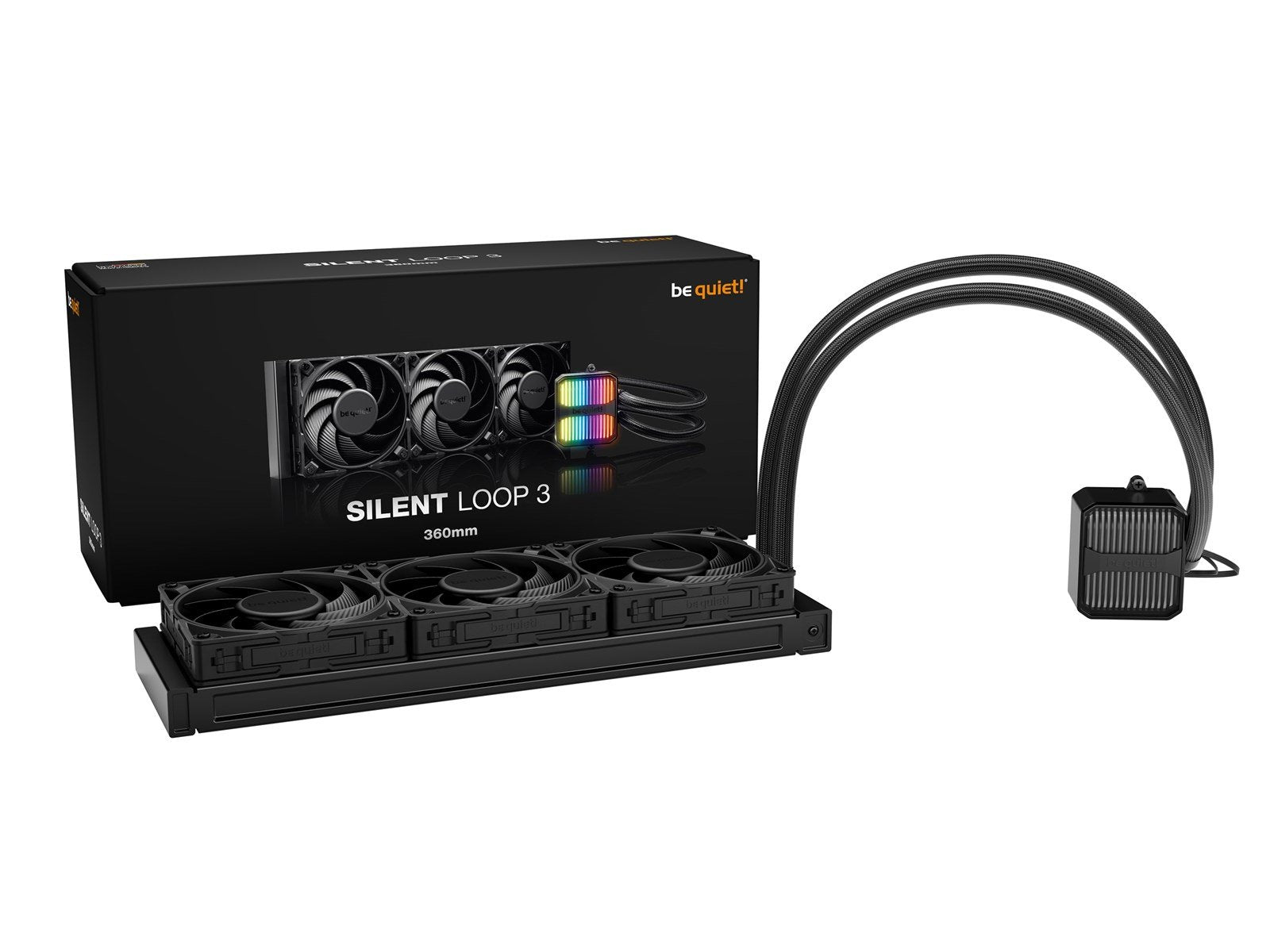 be quiet! SILENT LOOP 3 360MM - CPU-Wasserkühlung - Max 38 dBA
