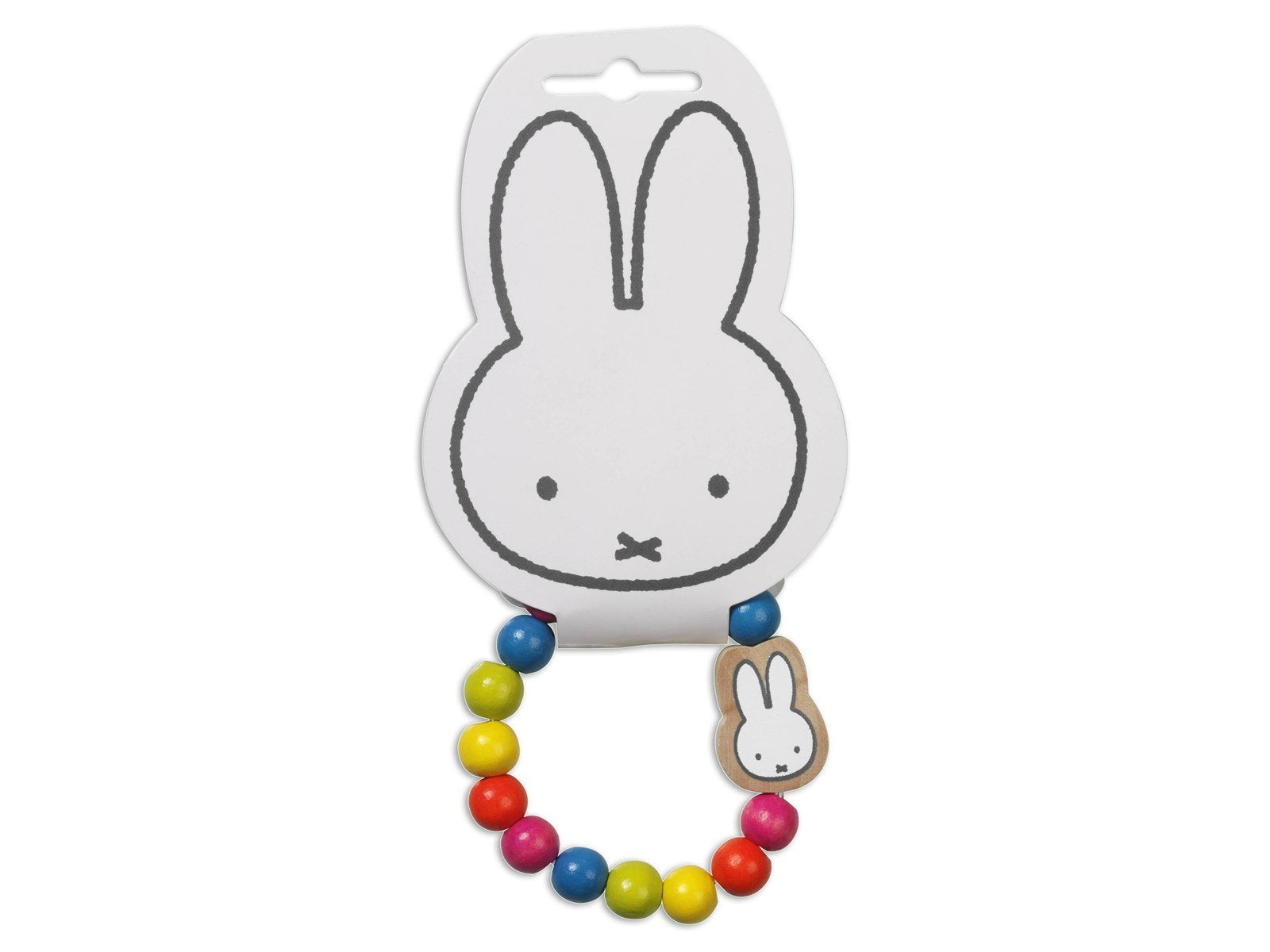 Bambolino Toys Wooden Bead Bracelet Miffy