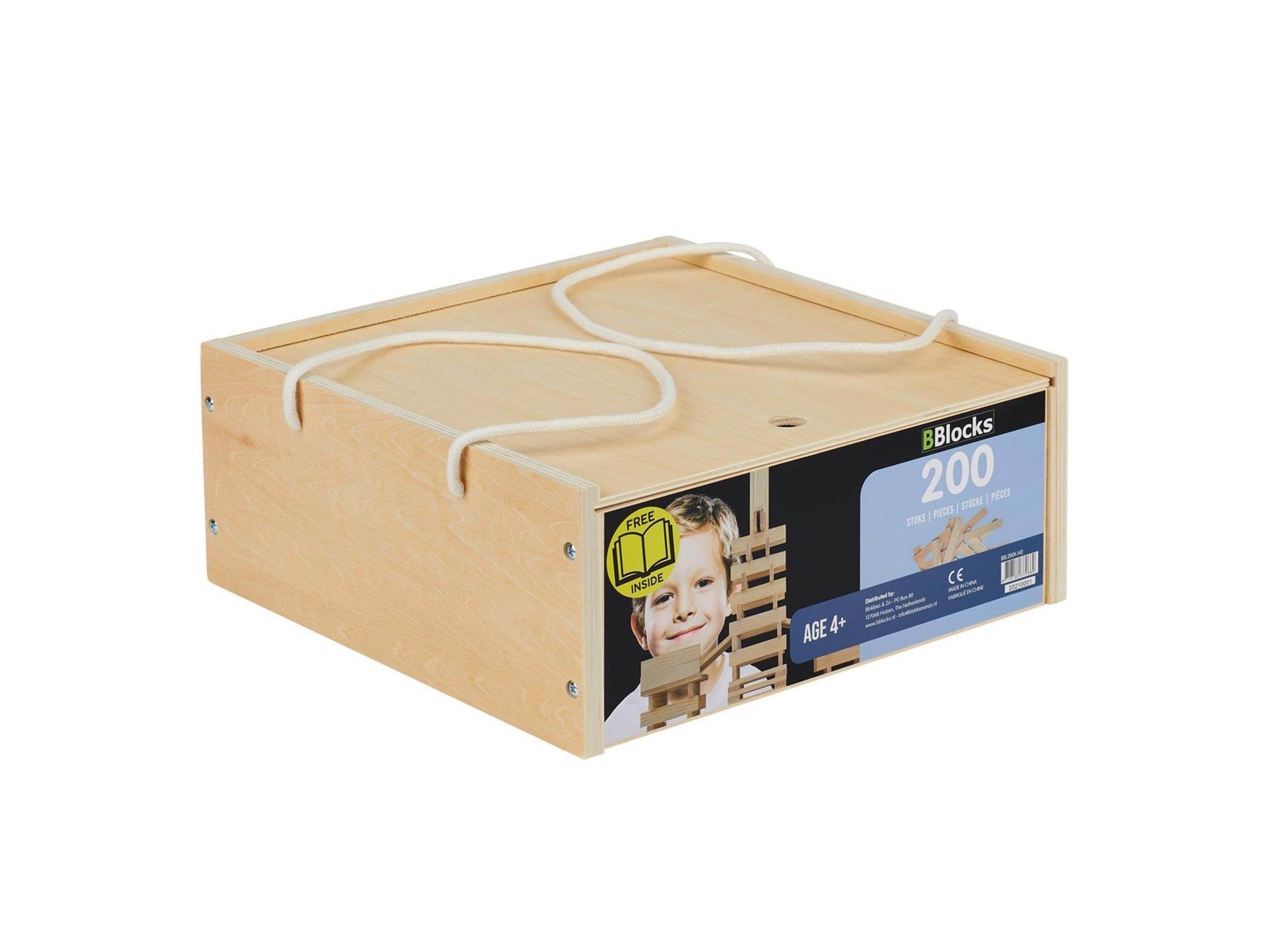 BBlocks Building Planks in Storage Box 200pcs.