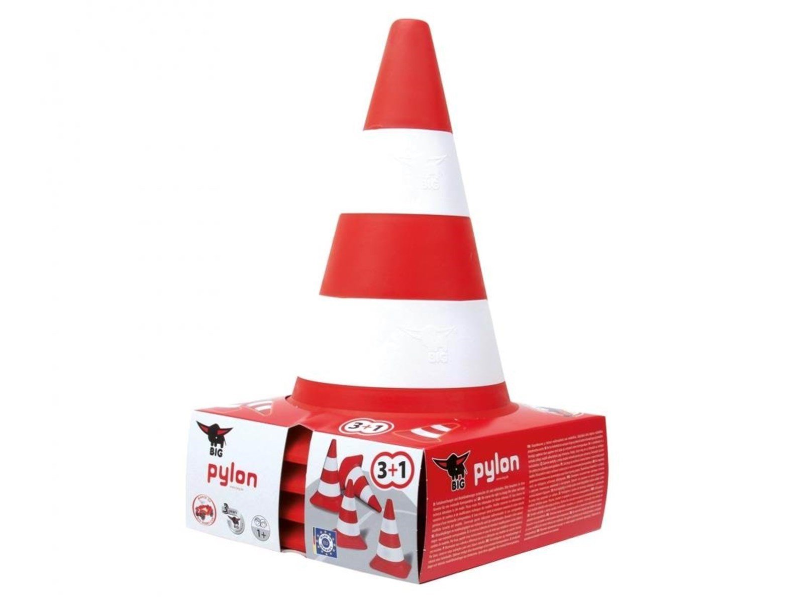 BIG Traffic Cone set of 4 Pawns
