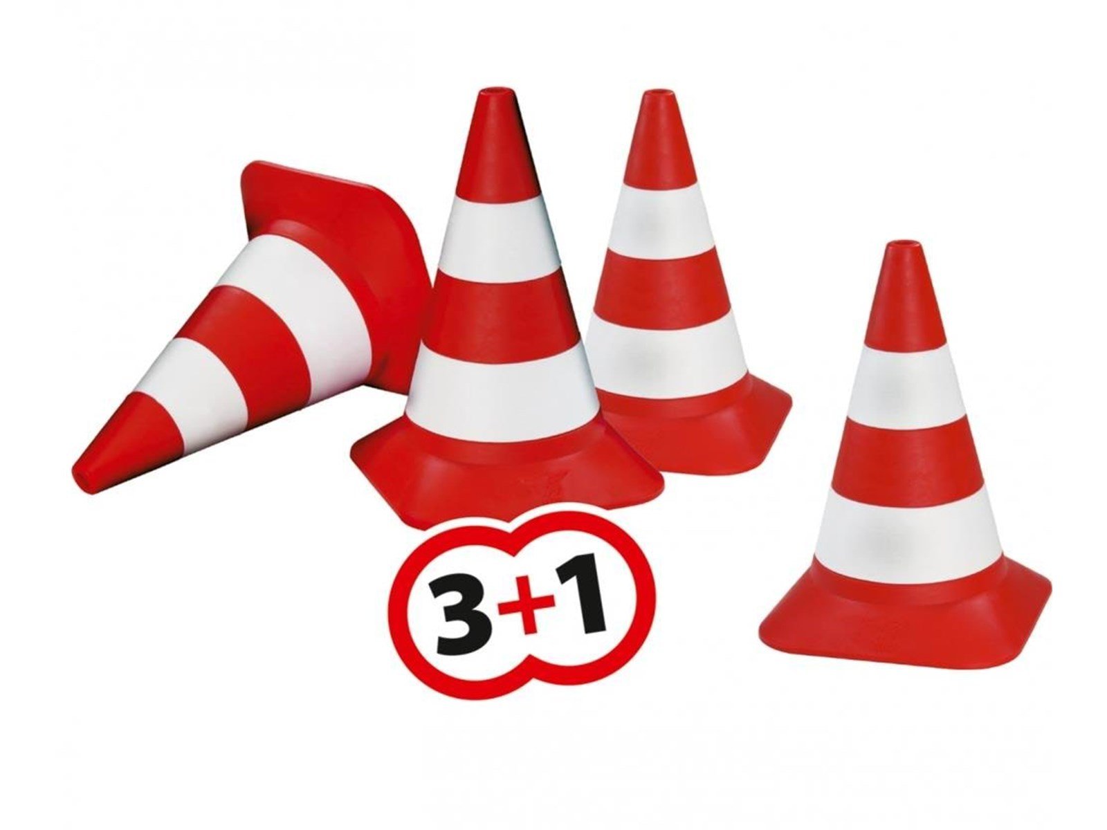 BIG Traffic Cone set of 4 Pawns