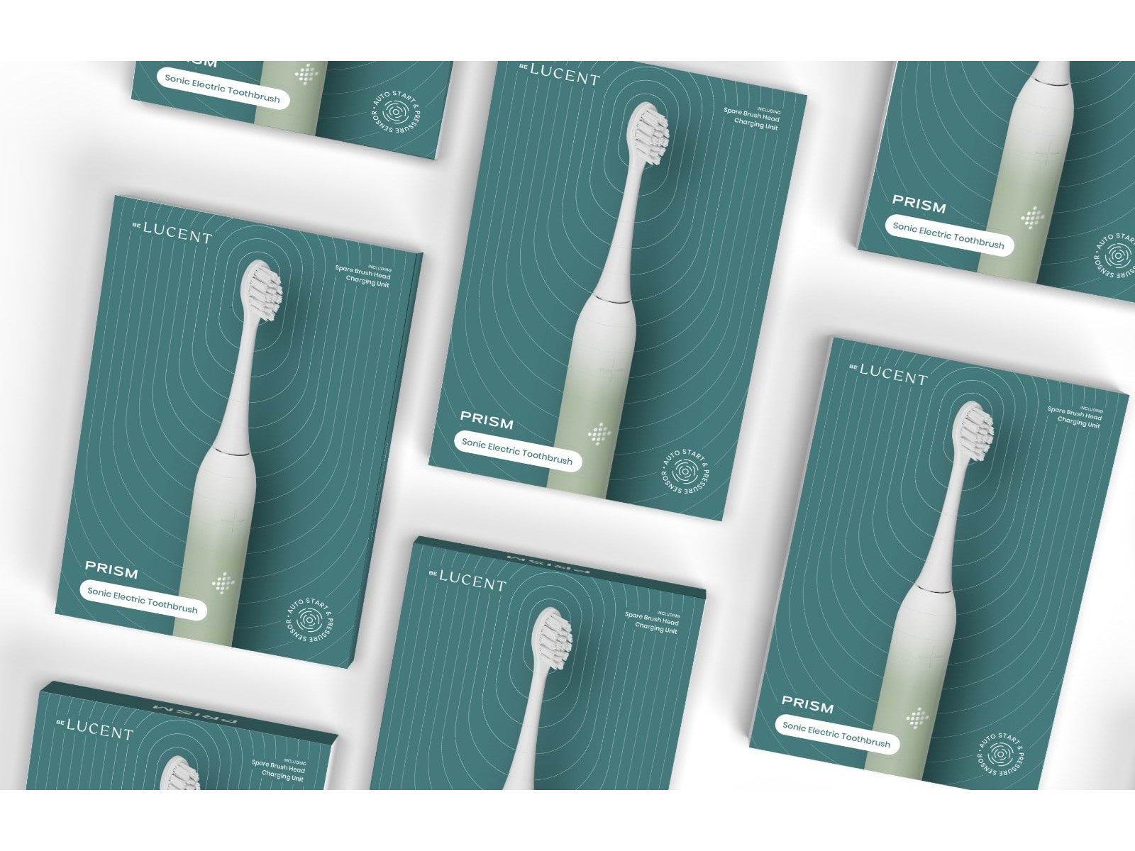 Be Lucent Elektrische Zahnbürste Prism Mint green