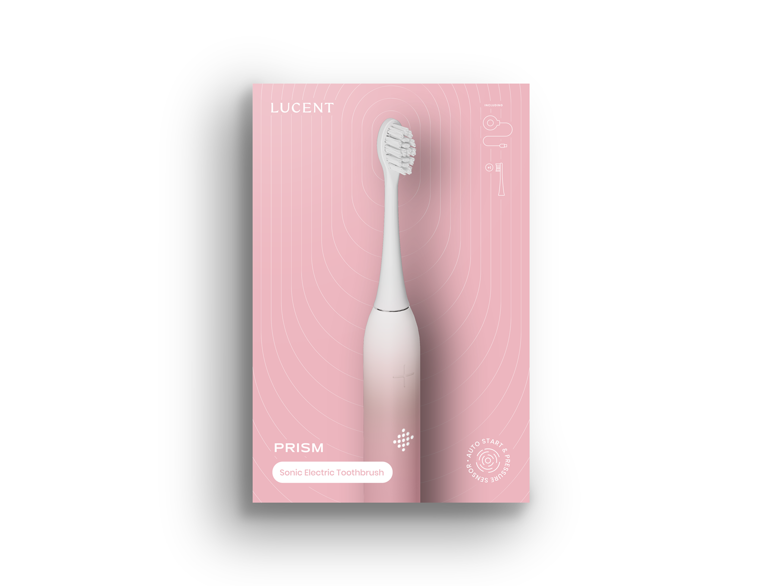 Be Lucent Elektrische Zahnbürste Prism Pink Bloss