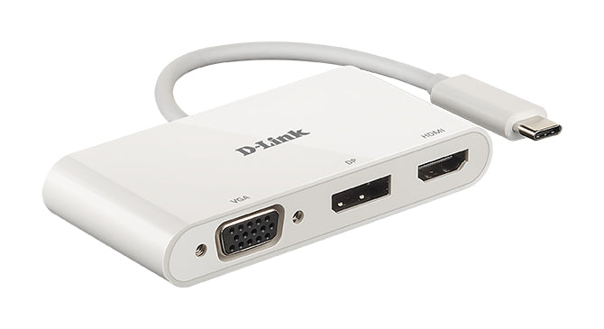 D-Link DUB-V310  3-in-1 USB-C Video Adapter VGA/HDMI/DP retail