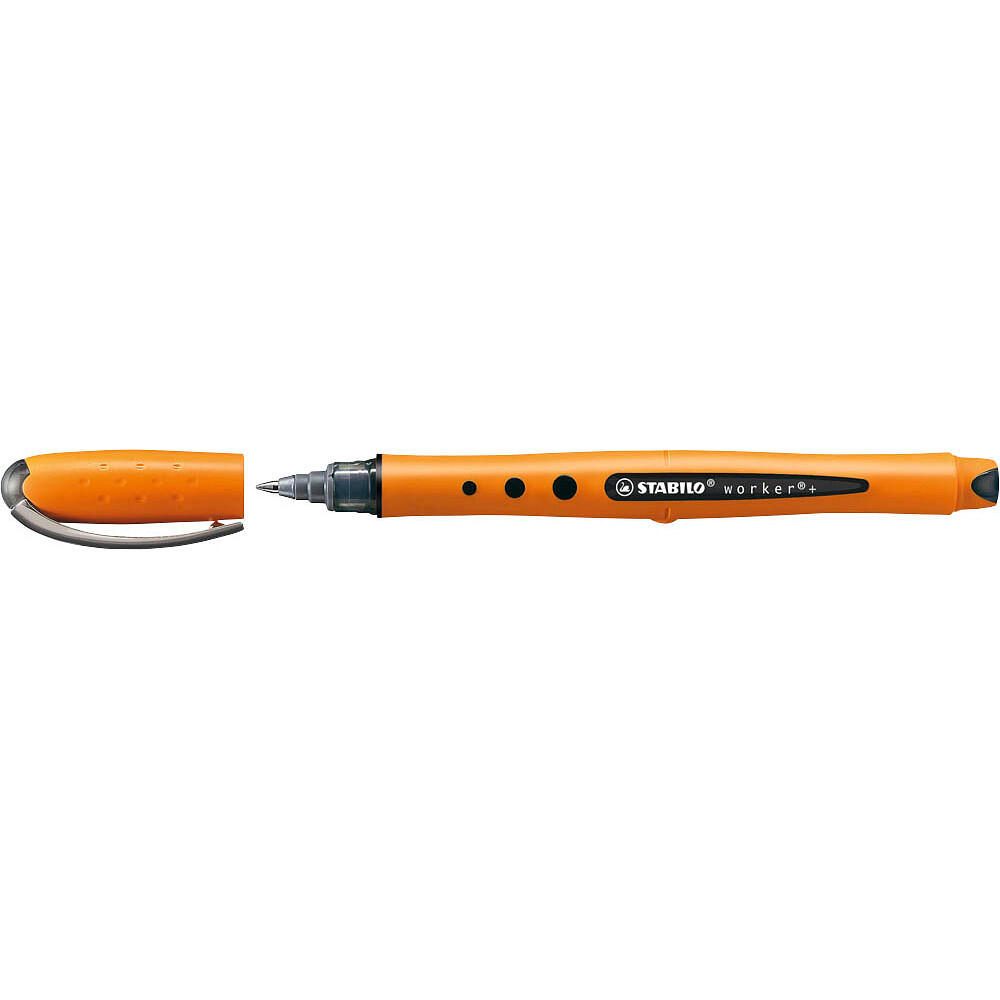 STABILO worker + Tintenroller 0,3 mm - Schreibfarbe schwarz