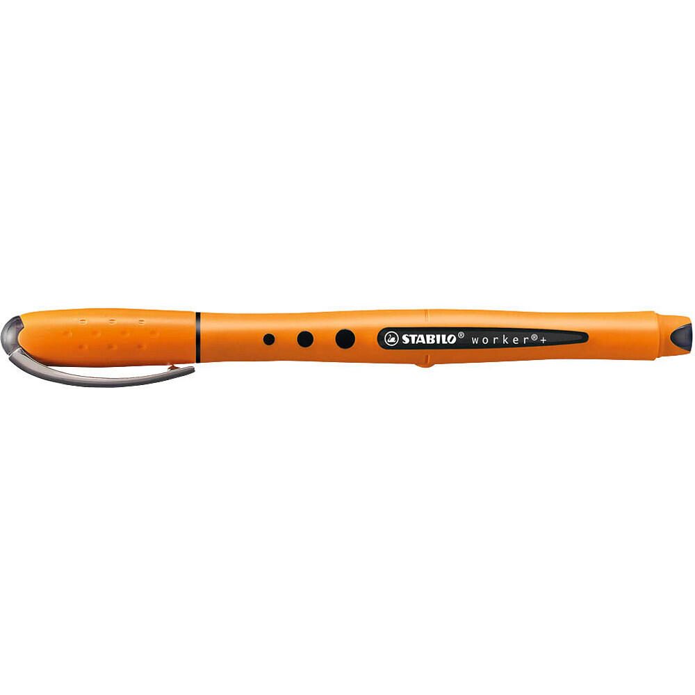 STABILO worker + Tintenroller 0,3 mm - Schreibfarbe schwarz