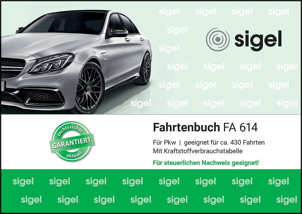 sigel Fahrtenbuch FA614 A6 - 40 Blatt