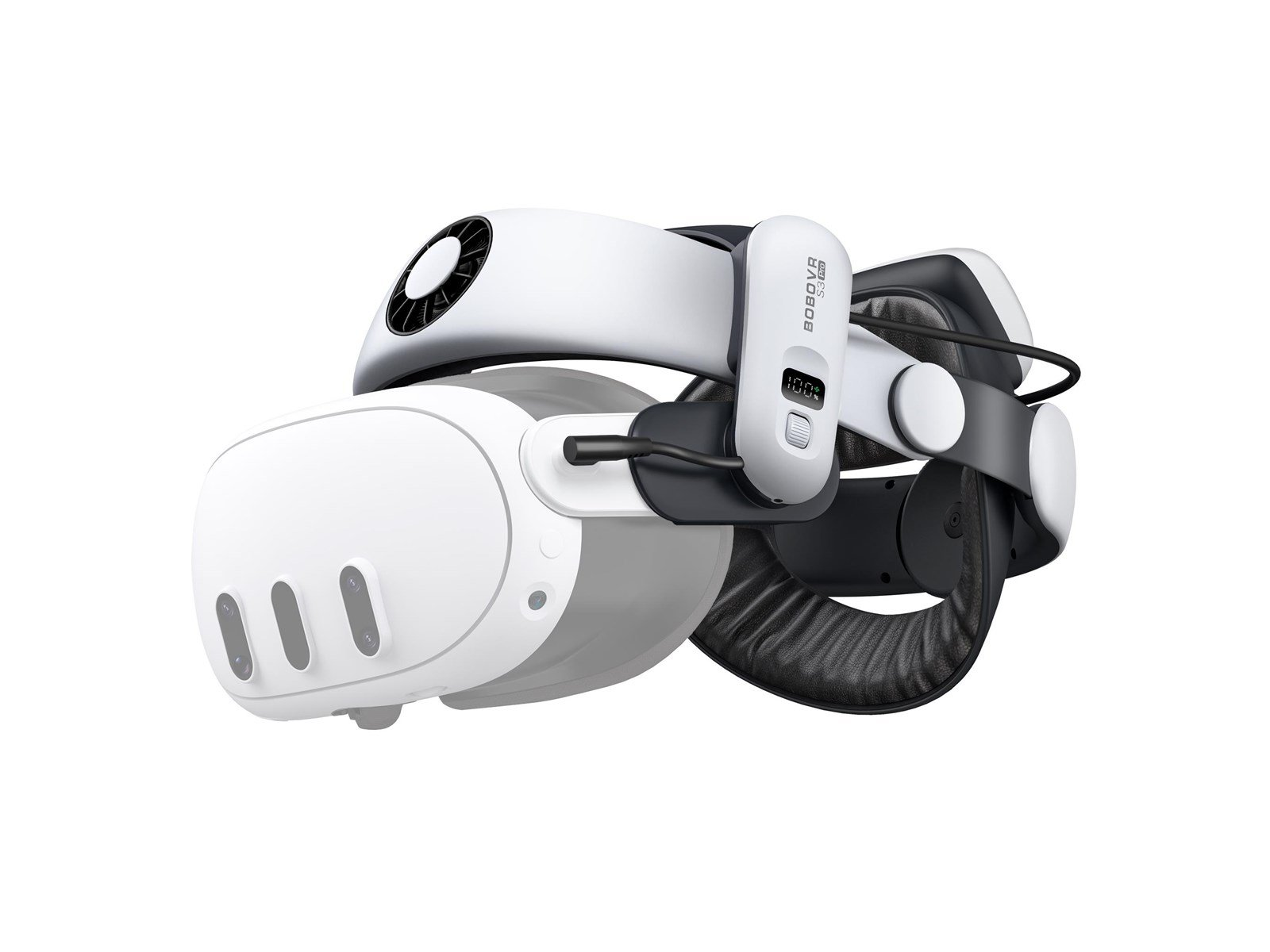 BoboVR S3 Pro Super Strap (battery included) - For Quest 3 & 3S