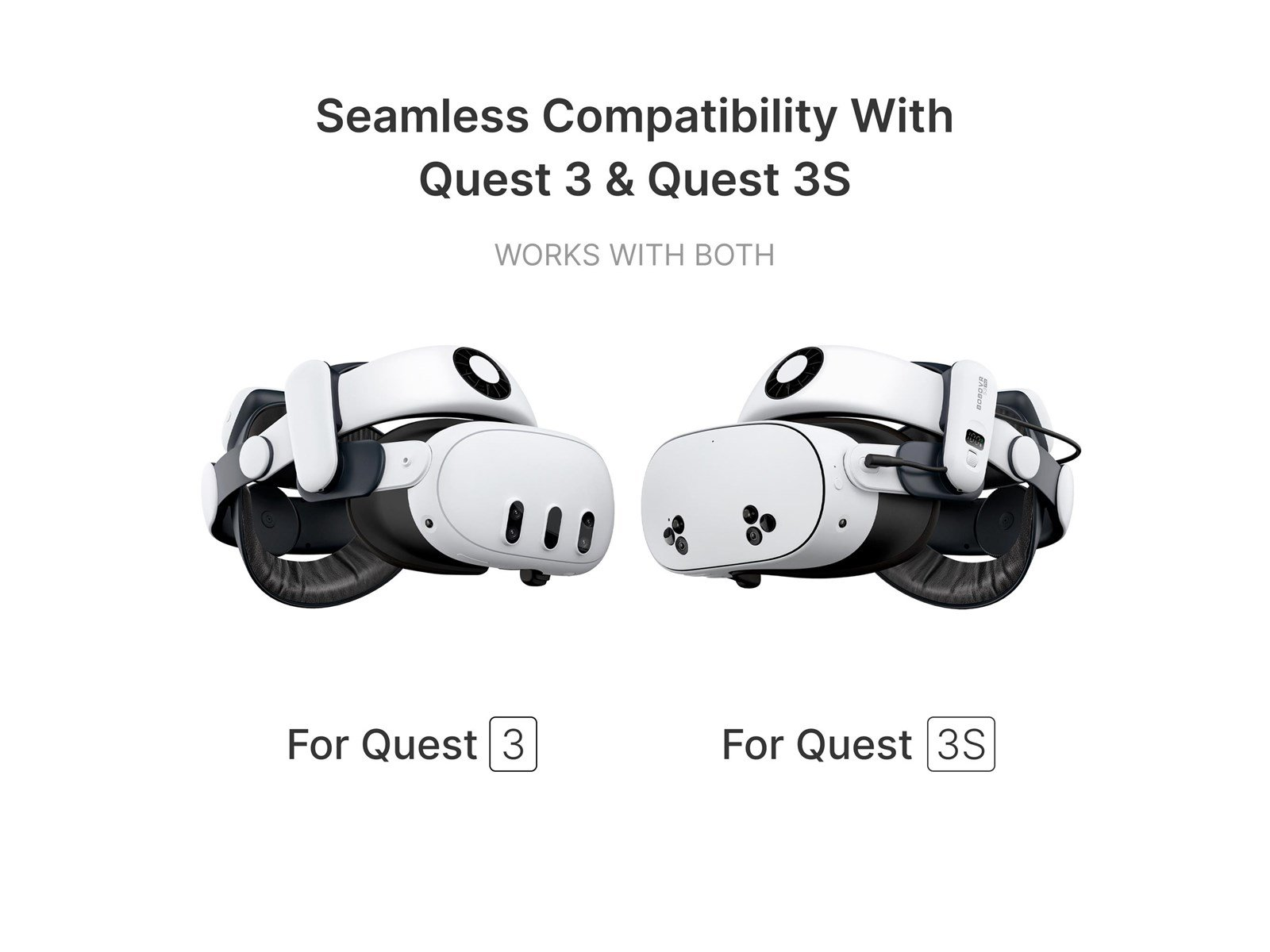 BoboVR S3 Pro Super Strap (battery included) - For Quest 3 & 3S