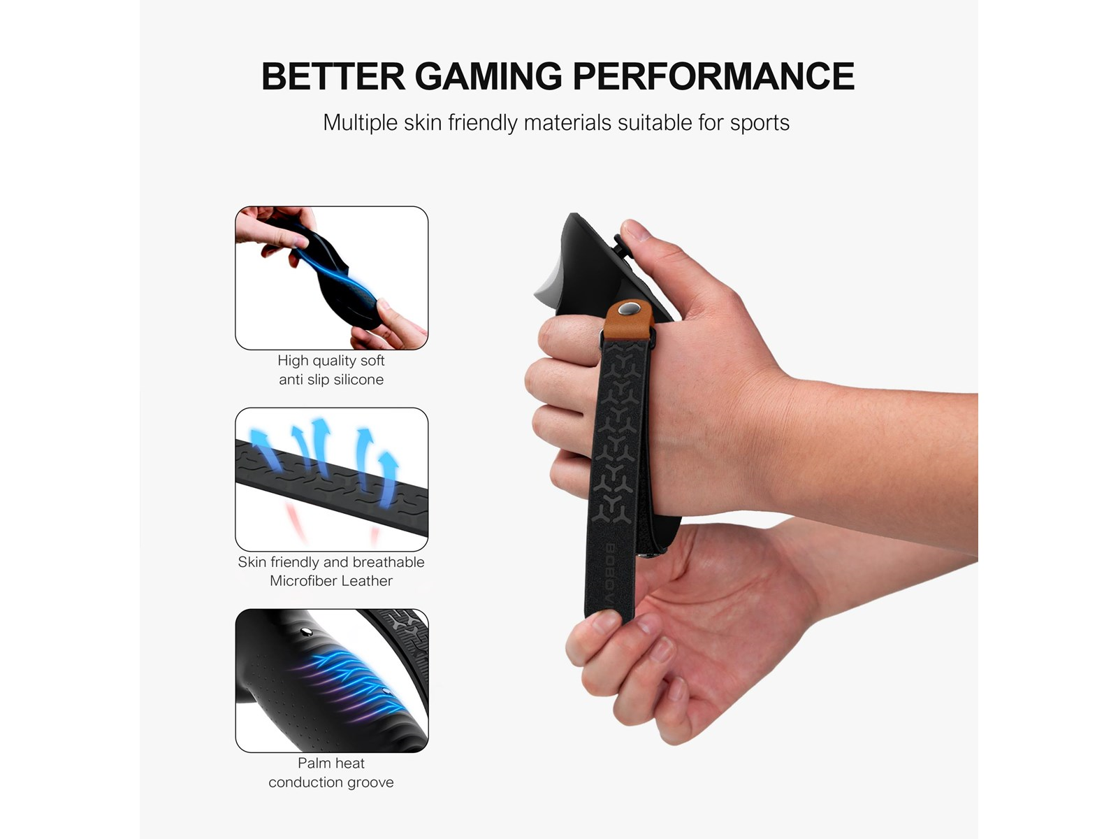 BoboVR G3 Plus Controller Grips Cover - For Quest 3 & 3S