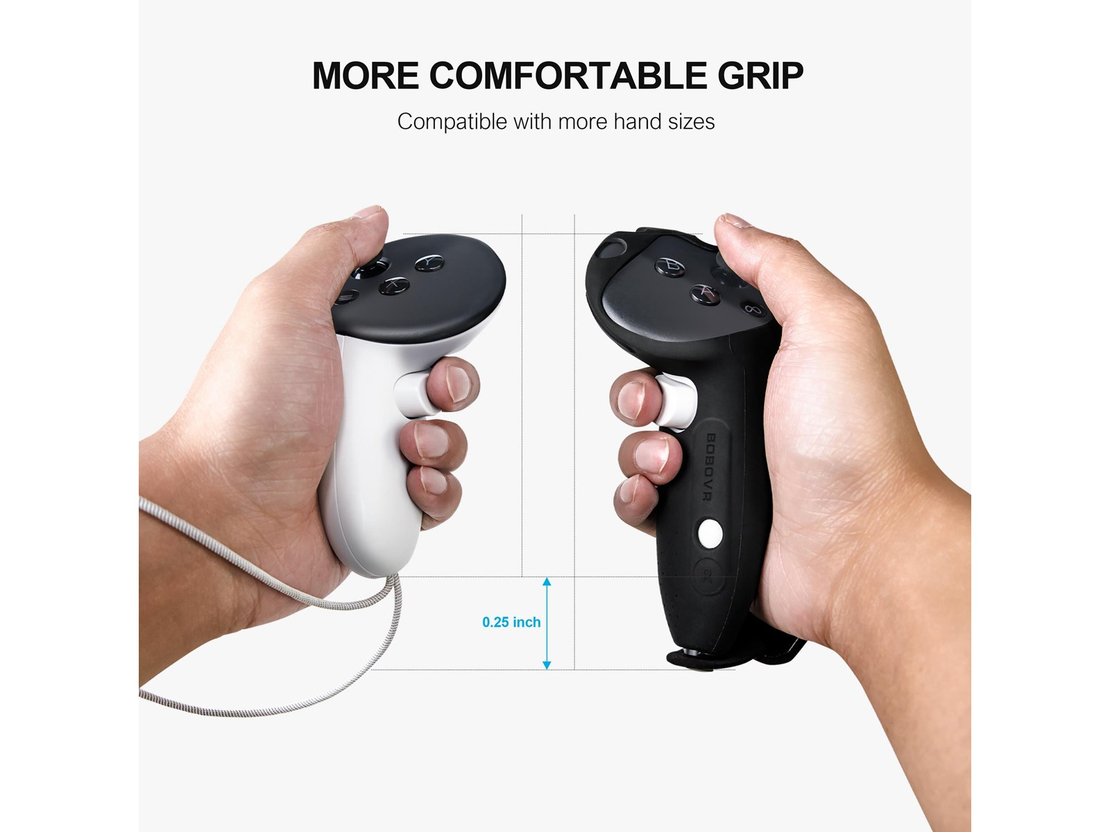BoboVR G3 Plus Controller Grips Cover - For Quest 3 & 3S