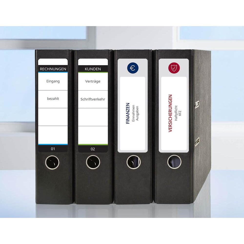 AVERY Zweckform Ordneretiketten L6061-25 weiß - 120 Stück