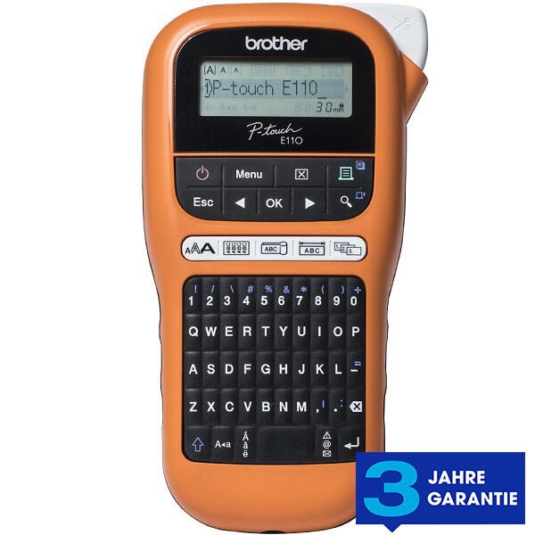 Brother PT-E110 Beschriftungsgerät