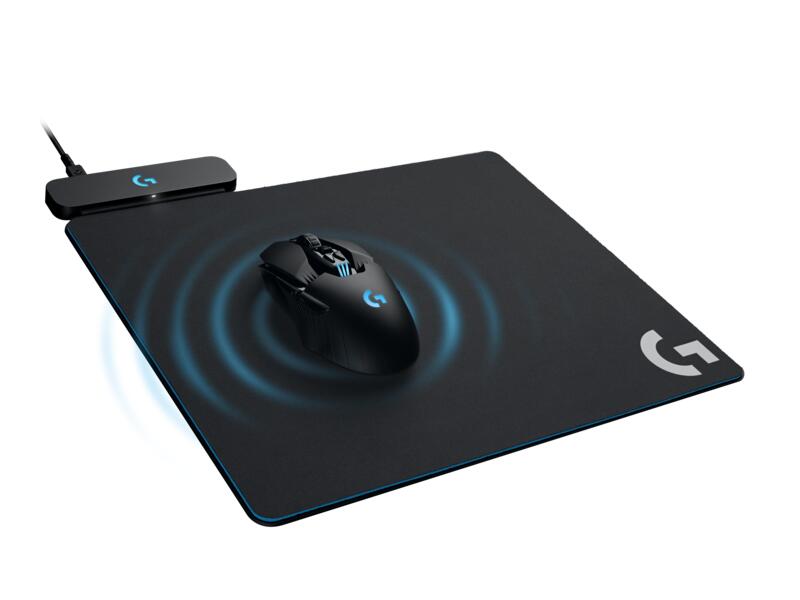 Logitech G Powerplay kabelloses Gaming Mauspad mit Ladefunktion