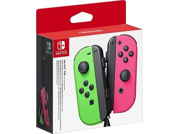 Nintendo Switch Joy-Con 2er Set neongrün-neonpink