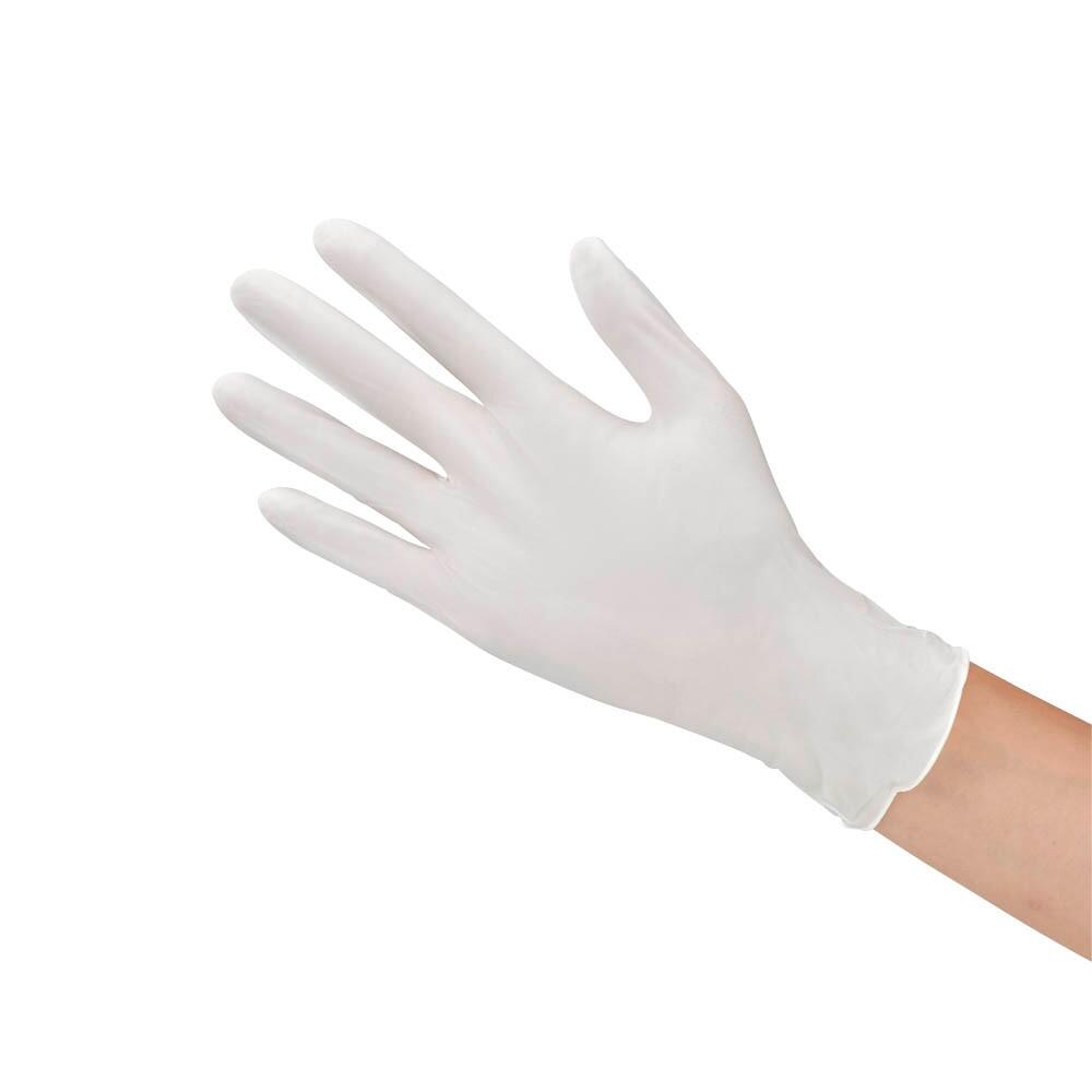 HYGOSTAR unisex Einmalhandschuhe SAFE PREMIUM weiß Größe M - 100 Stück
