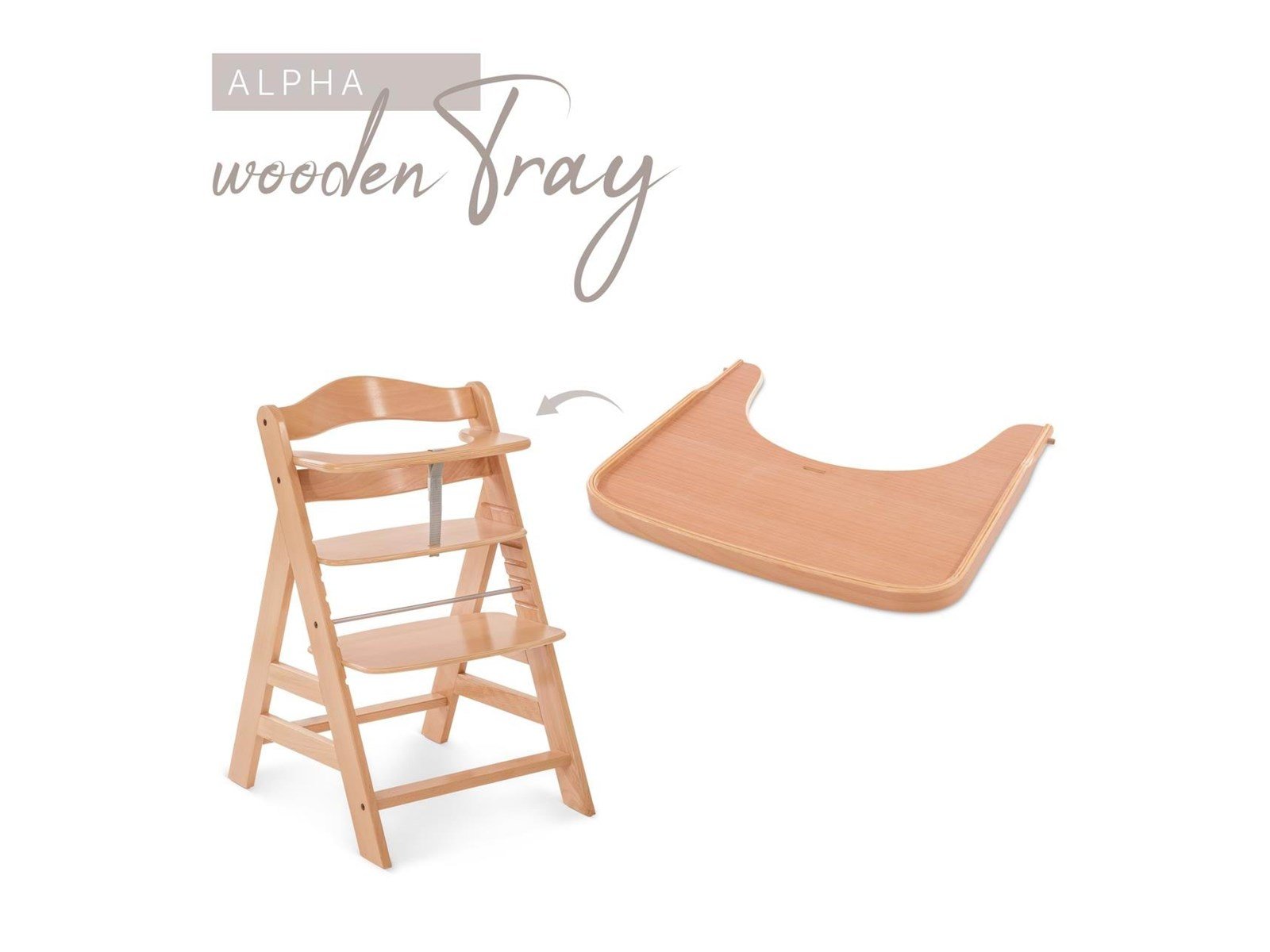 Hauck Alpha Wooden Tray