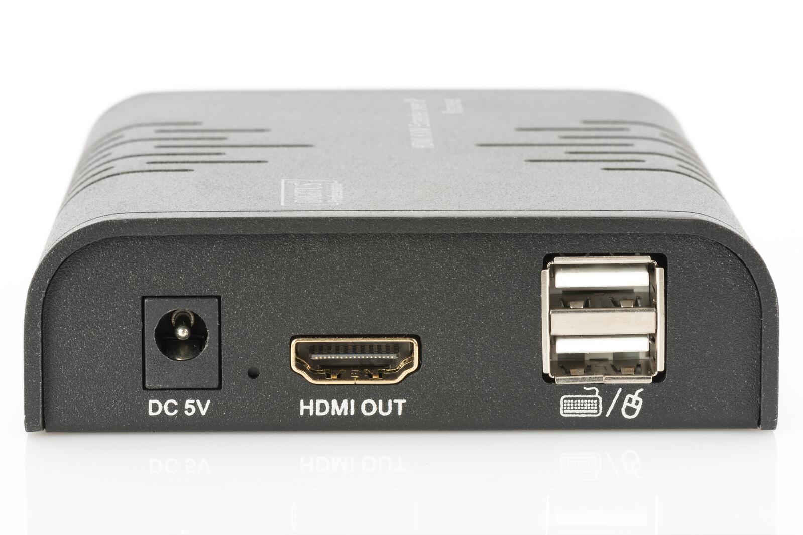 DIGITUS HDMI KVM Extender 120 m Full HD 1080p