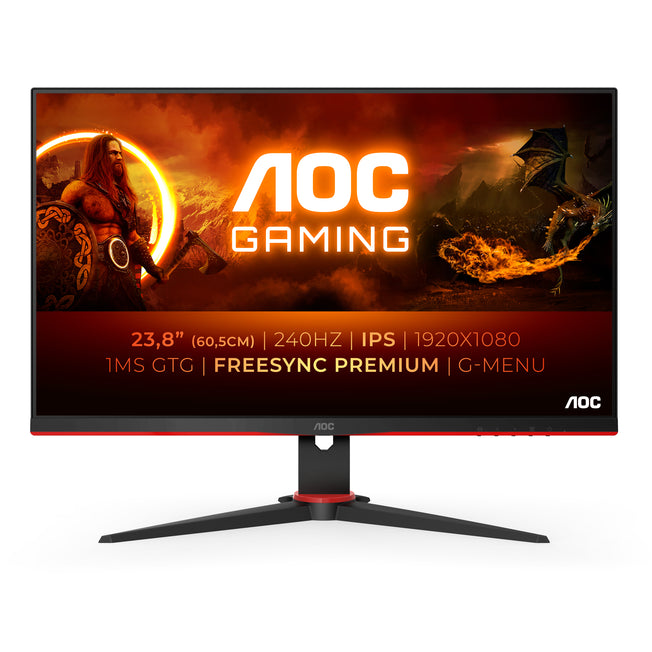 AOC 60,4cm (23,8") 24G2ZE/BK 16:09 HDMI+DP LED black/red