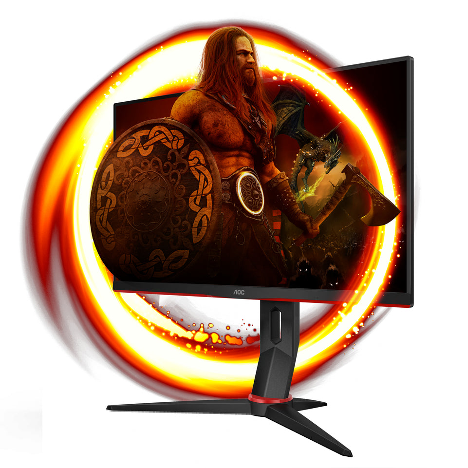 AOC 60,4cm (23,8") Q24G2A/BK 16:09 HDMI+DP IPS Lift bl/rd retail