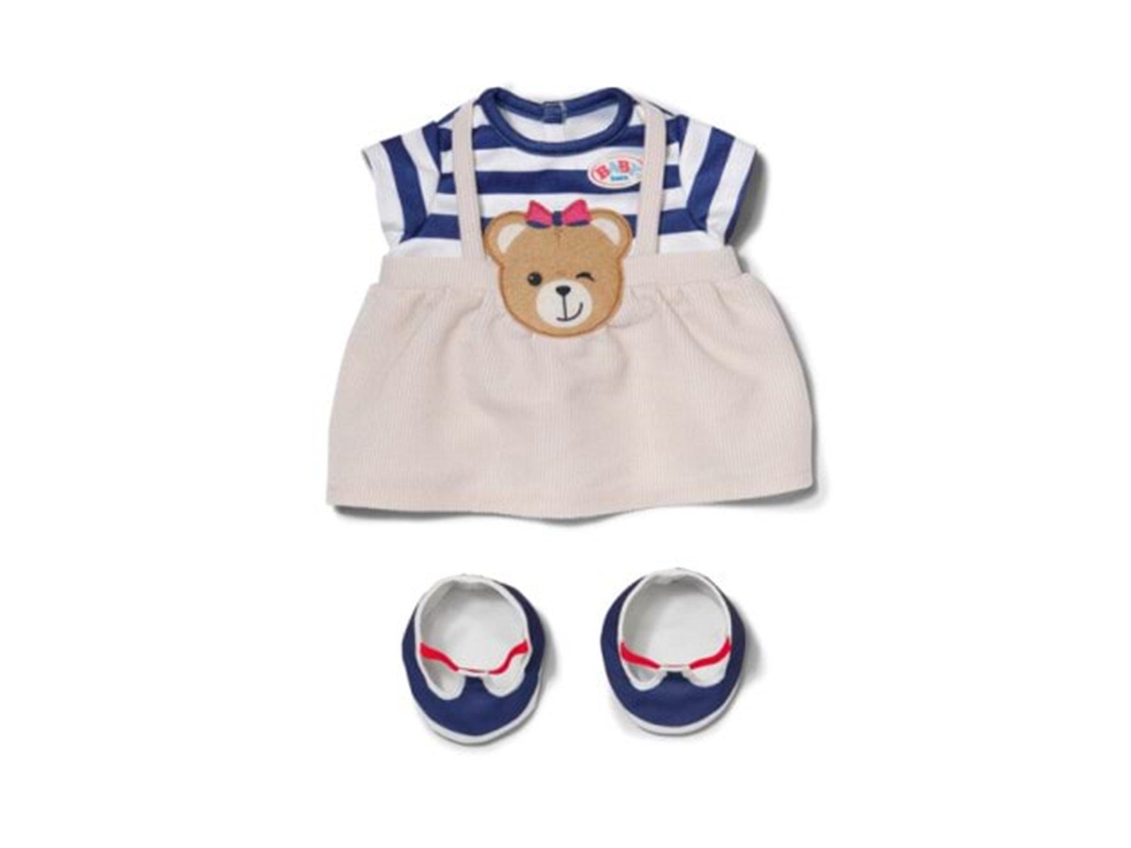 Baby Born Teddy Outfit Dress 43cm