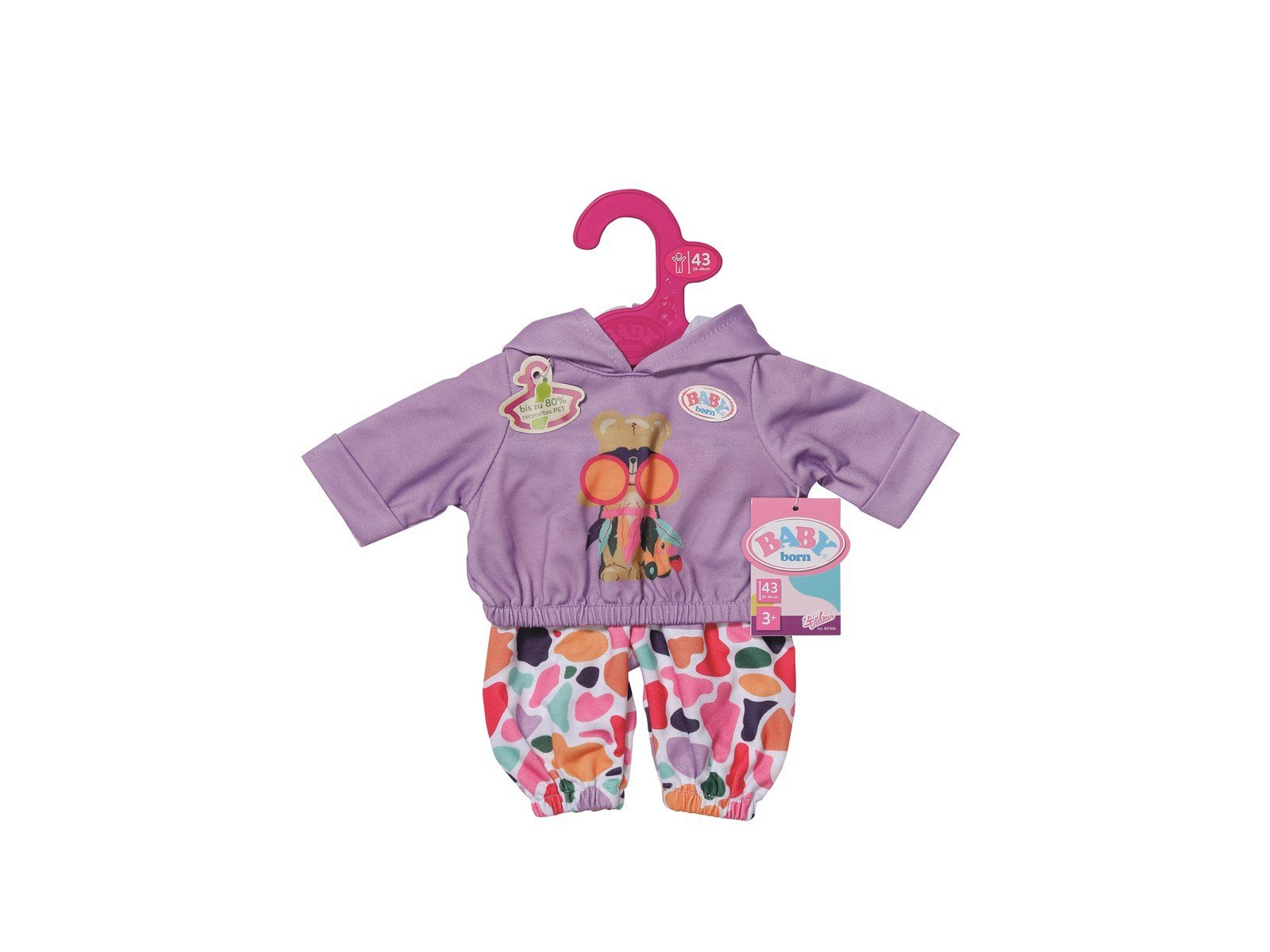 Baby Born Hoodie Outfit 43cm