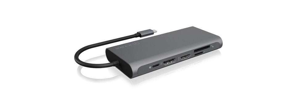 Dockingstation Notebook IcyBox USB-C -> 3x Videoaschnittstel