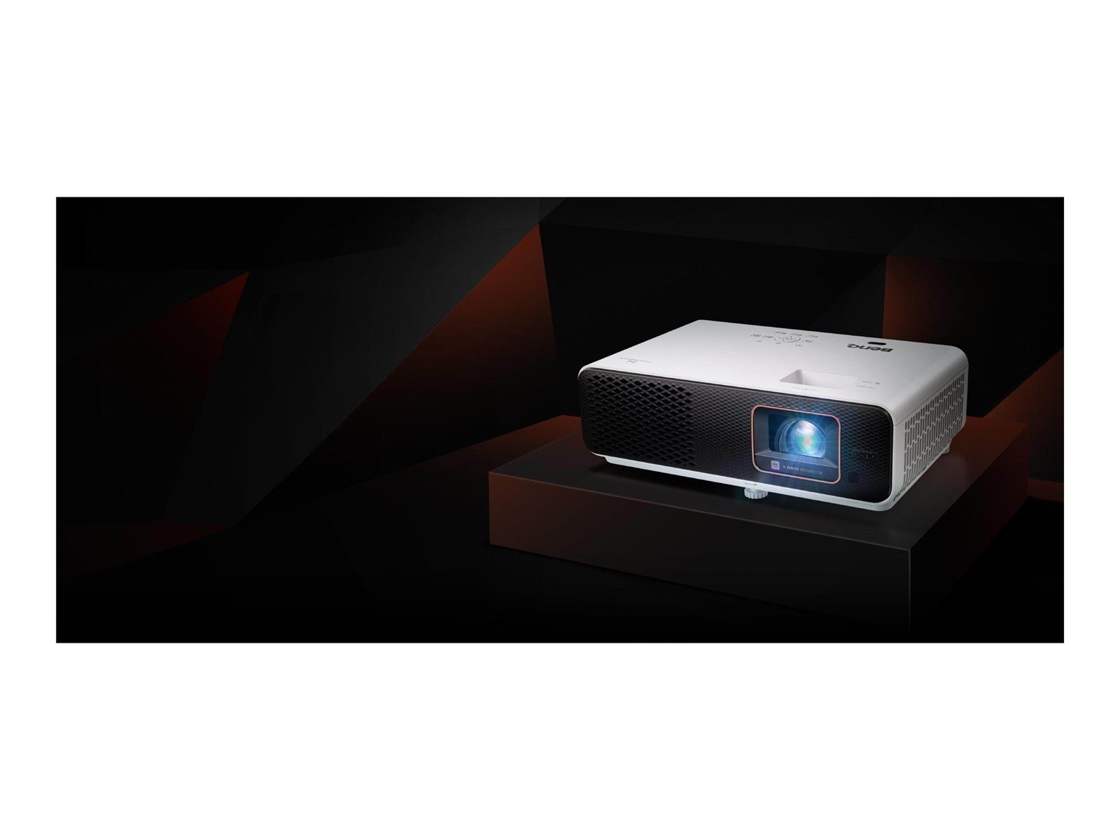 BenQ Projektoren X500i - DLP projector - 3D - 802.11ac wireless / Bluetooth 5.0 / AirPlay - 3840 x 2160 - 2200 ANSI lumens