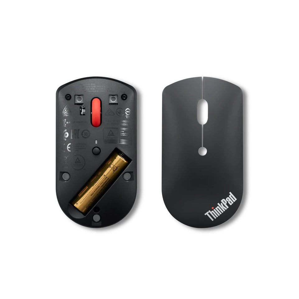 Lenovo Maus wireless - ThinkPad Bluetooth Silent Mouse Schwa