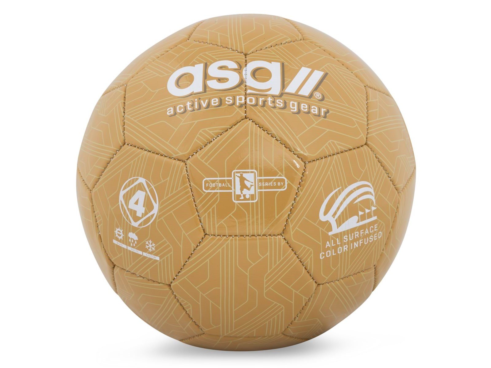 ASG Football Gold size 4