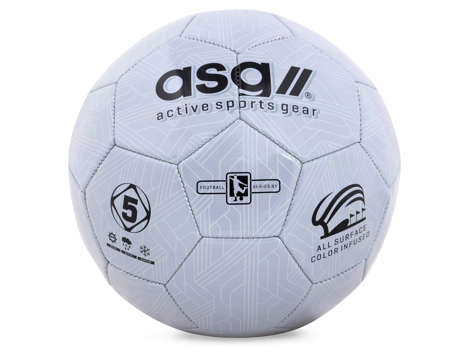 ASG Football Silver size 5