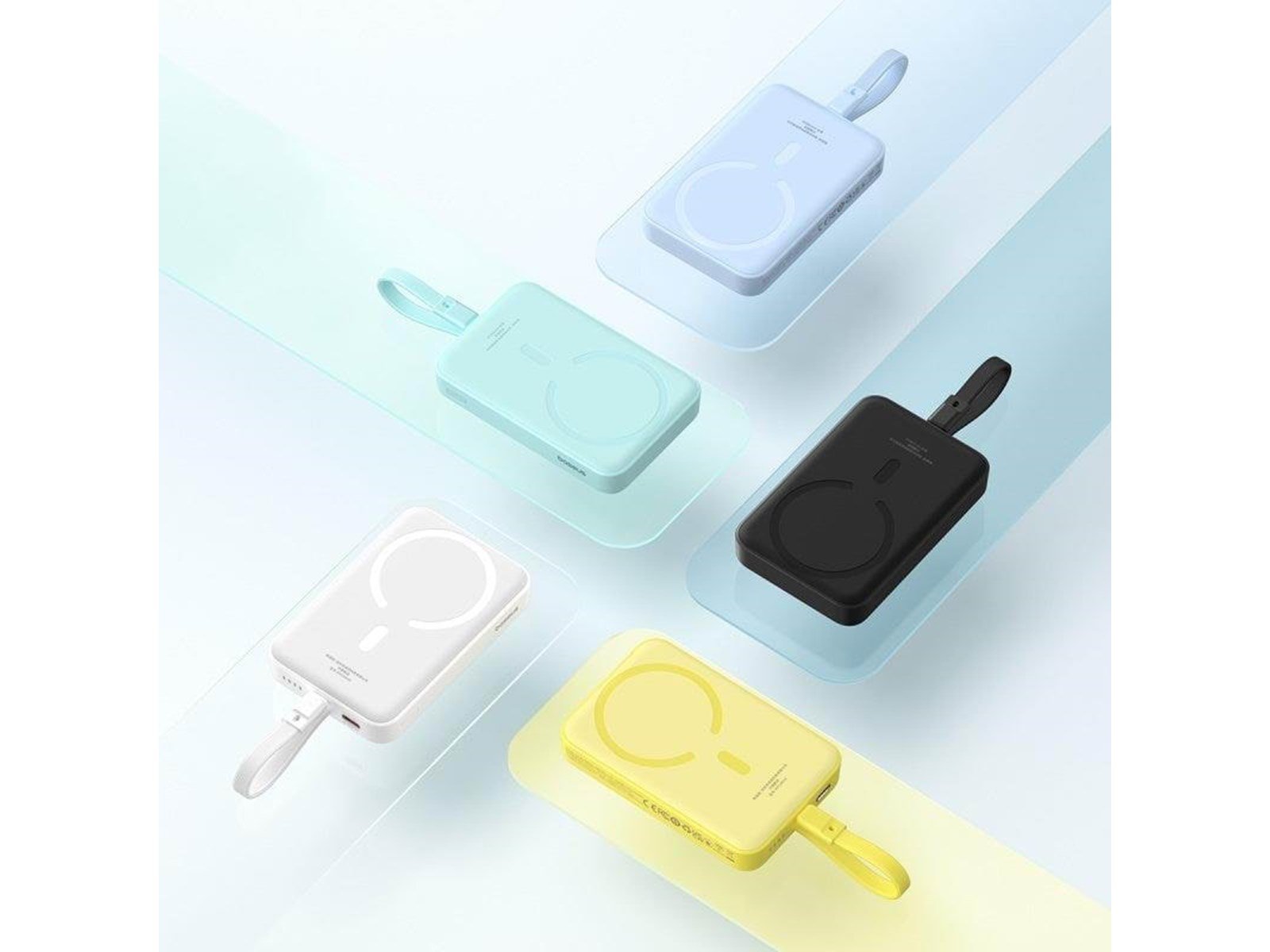 Baseus Powerbank Magnetic Mini 10000mAh Lightning Powerbank (Akku) - schwarz - 10000 mAh