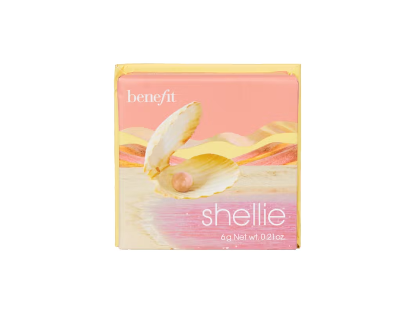 Benefit Cosmetics Wanderful World Blushes Powder Highlighter - Shellie Warm Seashell-Pink