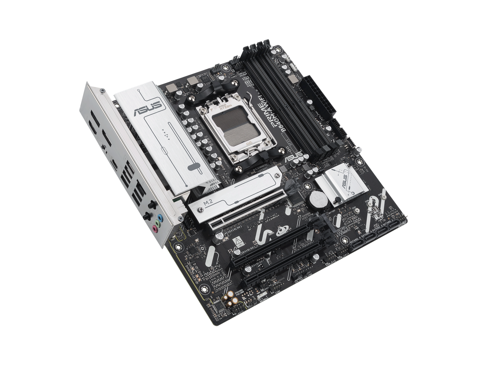 ASUS PRIME B840M-A WIFI Mainboard - AMD B840 - AMD AM5 socket - DDR5 RAM - Micro-ATX