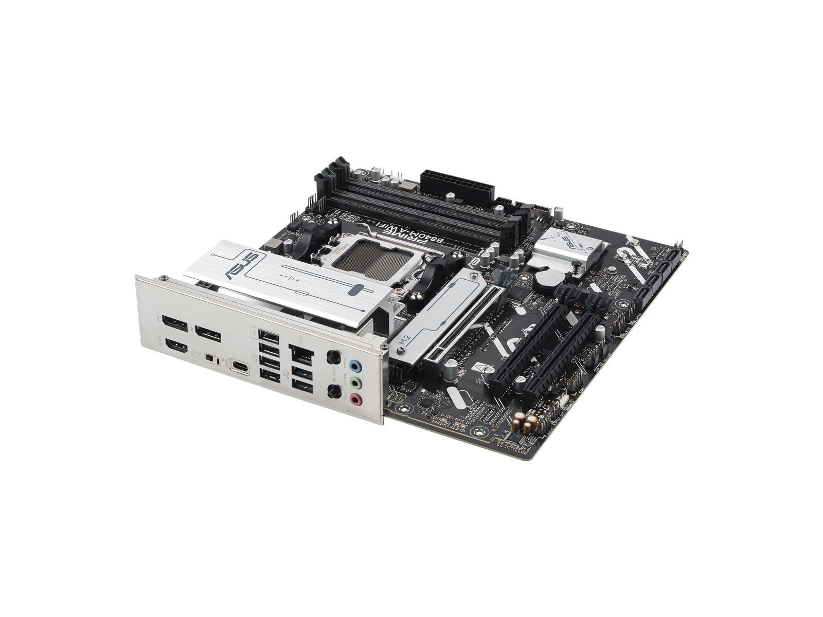 ASUS PRIME B840M-A WIFI Mainboard - AMD B840 - AMD AM5 socket - DDR5 RAM - Micro-ATX