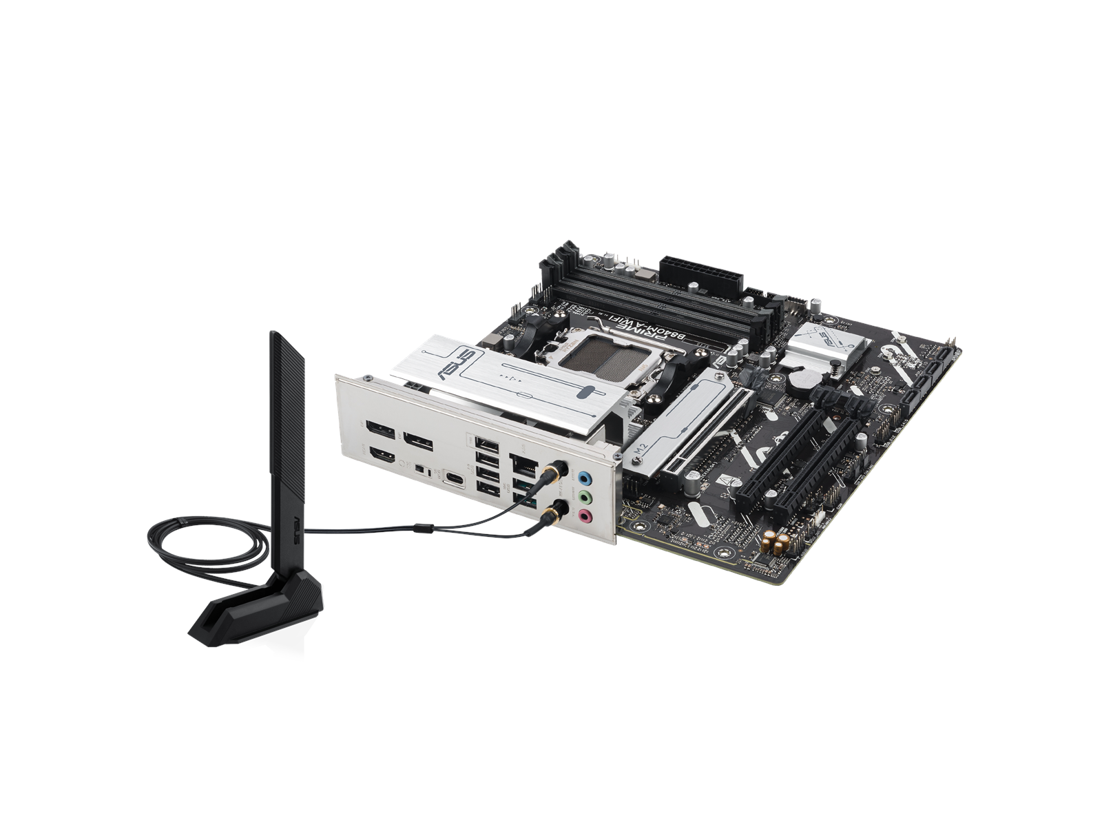 ASUS PRIME B840M-A WIFI Mainboard - AMD B840 - AMD AM5 socket - DDR5 RAM - Micro-ATX
