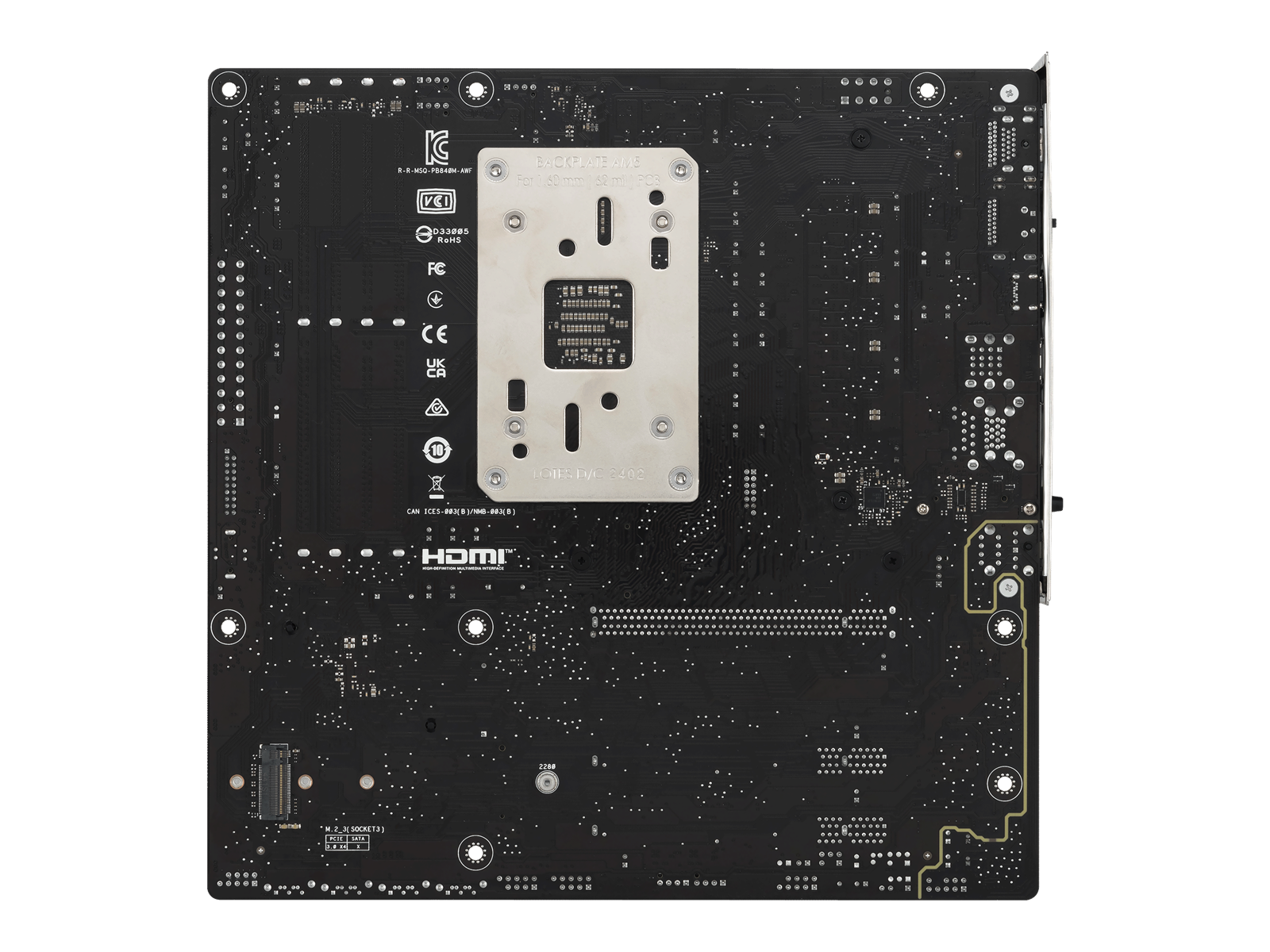 ASUS PRIME B840M-A WIFI Mainboard - AMD B840 - AMD AM5 socket - DDR5 RAM - Micro-ATX