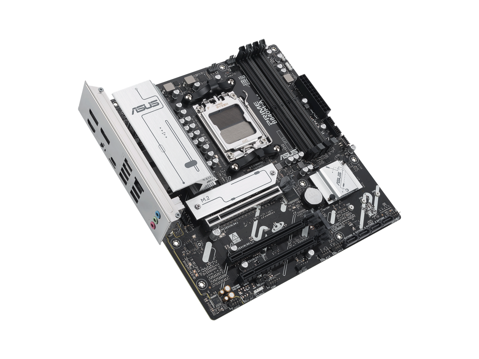ASUS PRIME B840M-A-CSM Mainboard - AMD B840 - AMD AM5 socket - DDR5 RAM - Micro-ATX