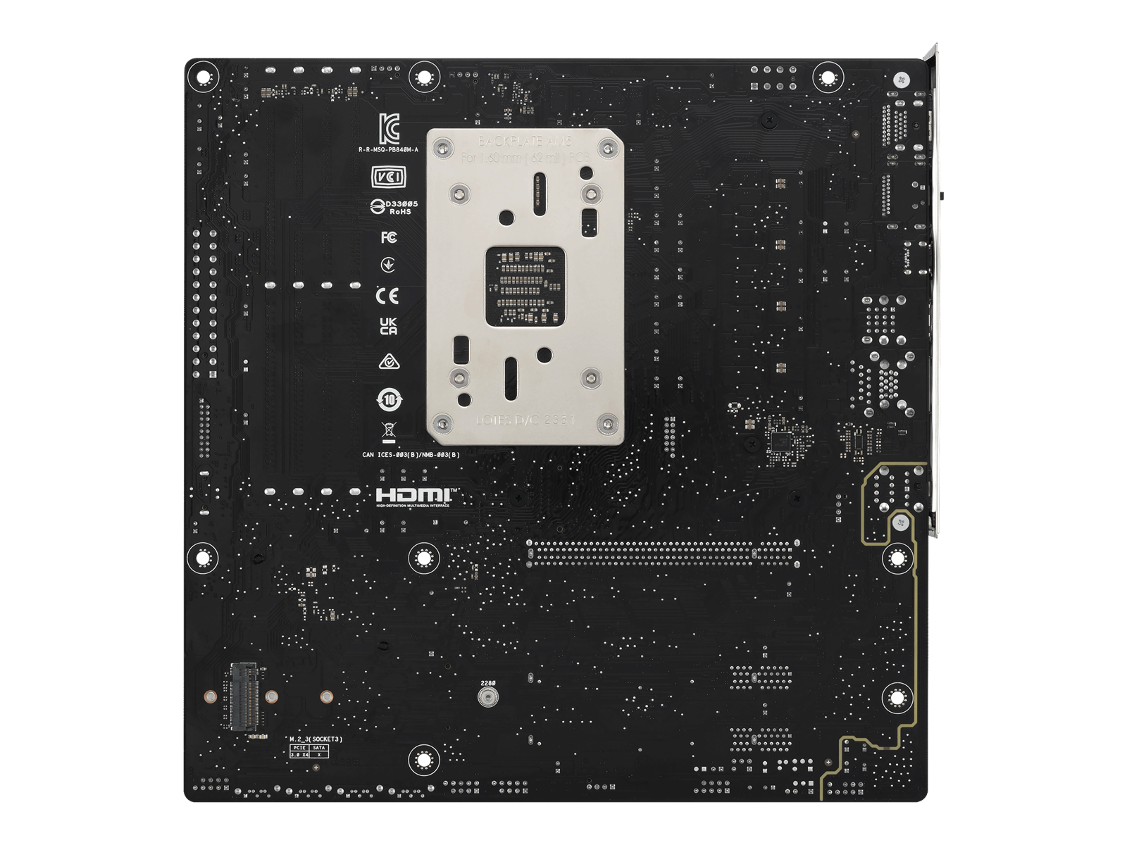 ASUS PRIME B840M-A-CSM Mainboard - AMD B840 - AMD AM5 socket - DDR5 RAM - Micro-ATX