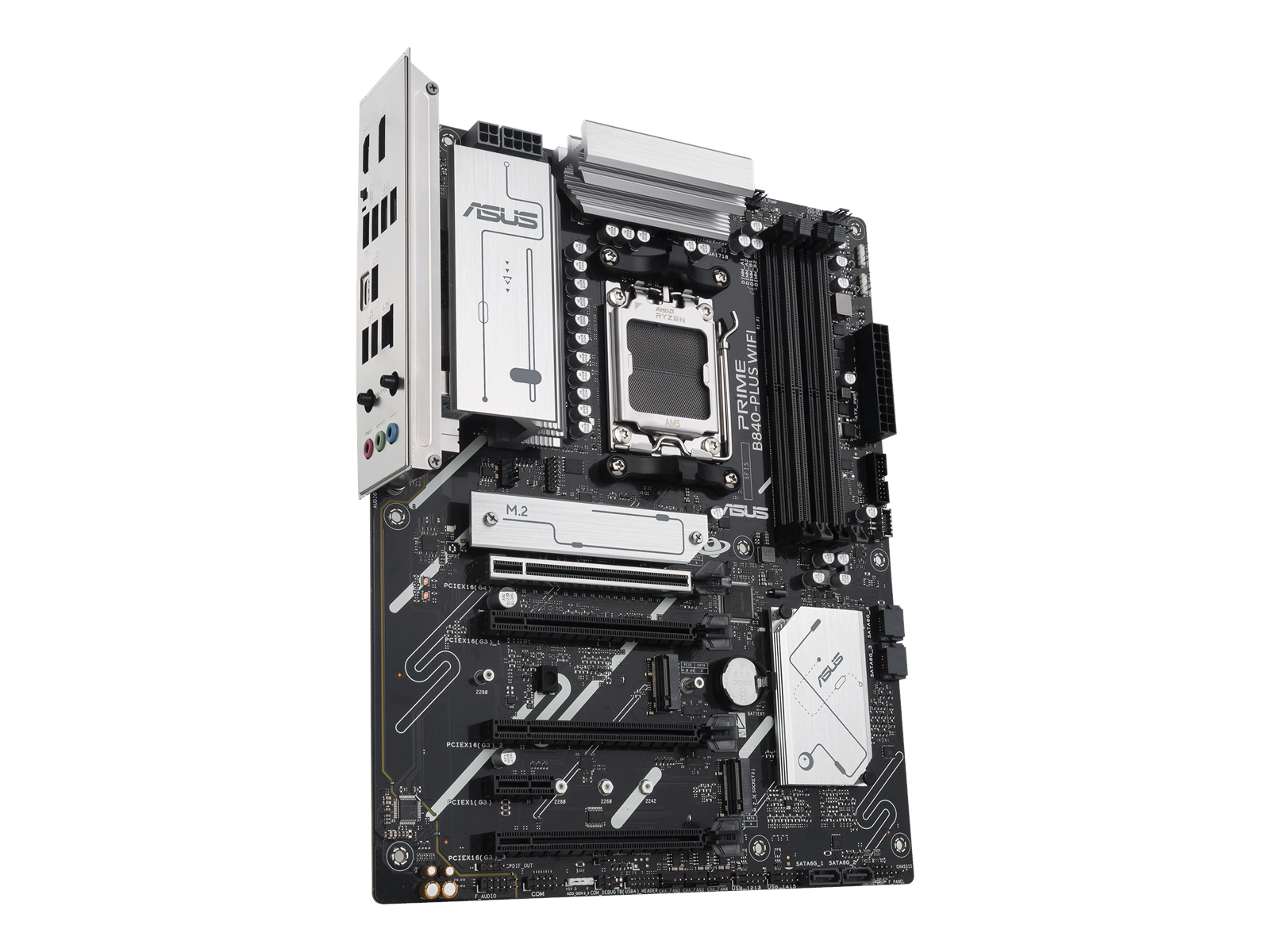 ASUS PRIME B840-PLUS WIFI Mainboard - AMD B840 - AMD AM5 socket - DDR5 RAM - ATX
