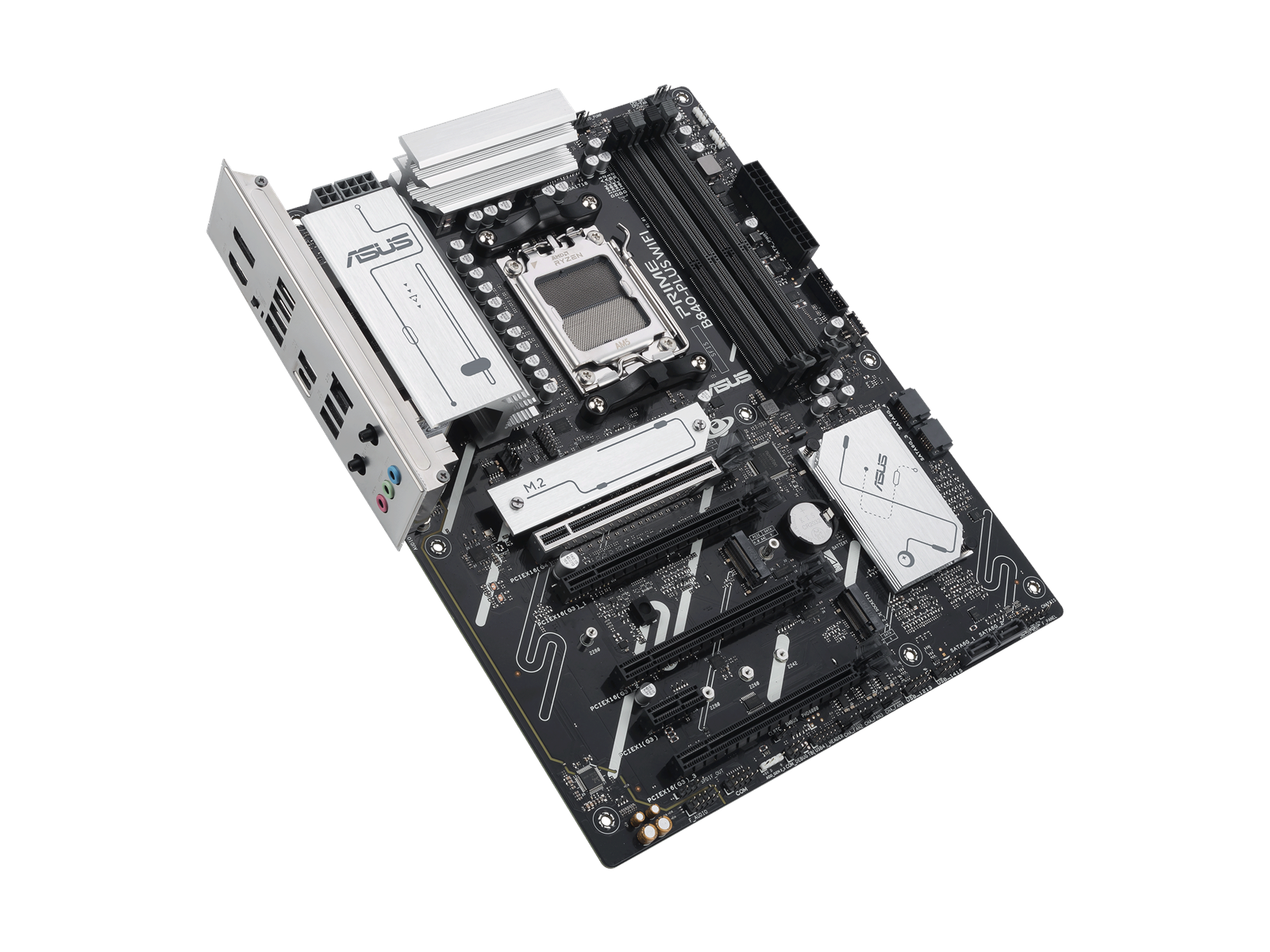 ASUS PRIME B840-PLUS WIFI Mainboard - AMD B840 - AMD AM5 socket - DDR5 RAM - ATX