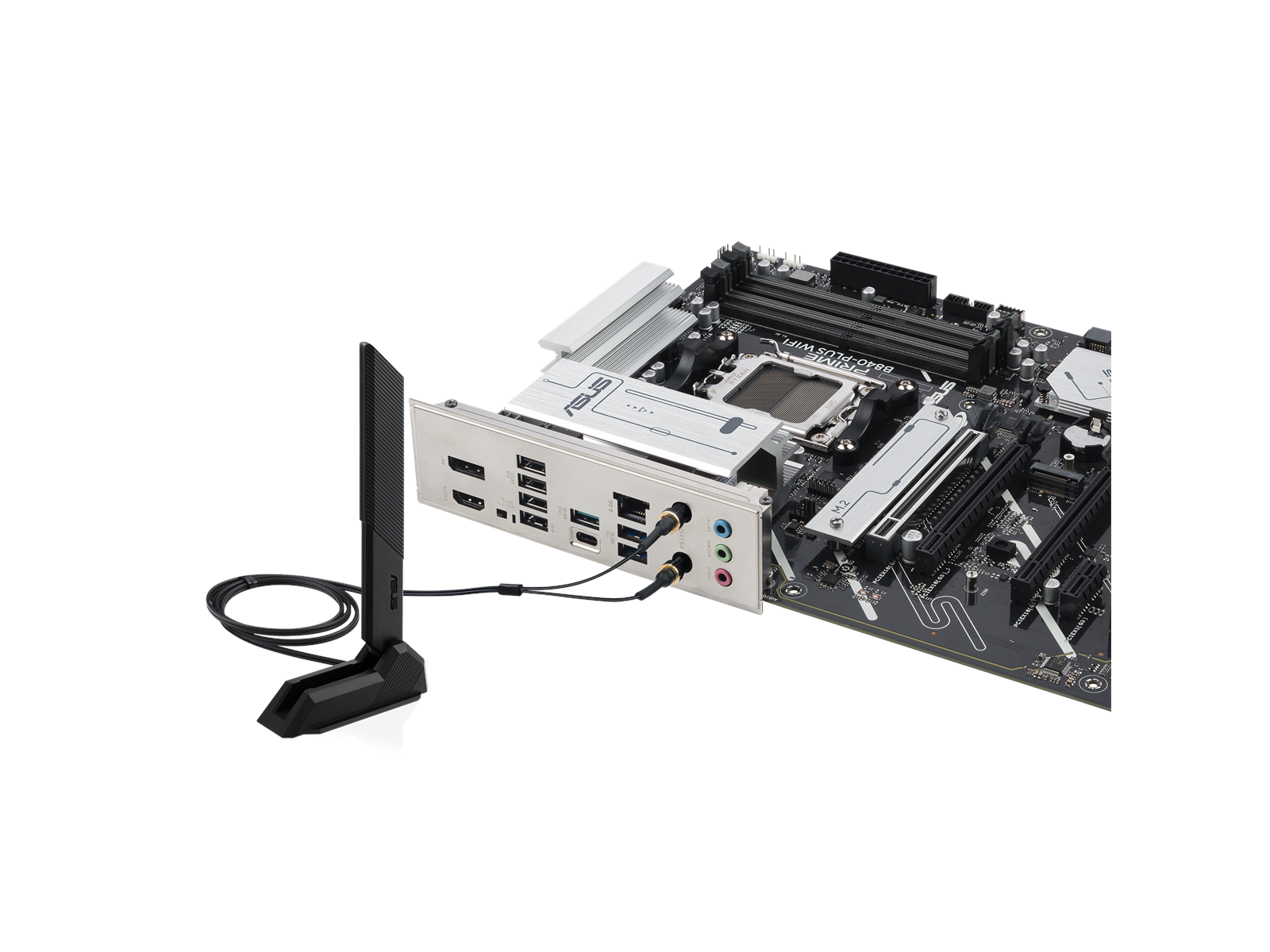 ASUS PRIME B840-PLUS WIFI Mainboard - AMD B840 - AMD AM5 socket - DDR5 RAM - ATX