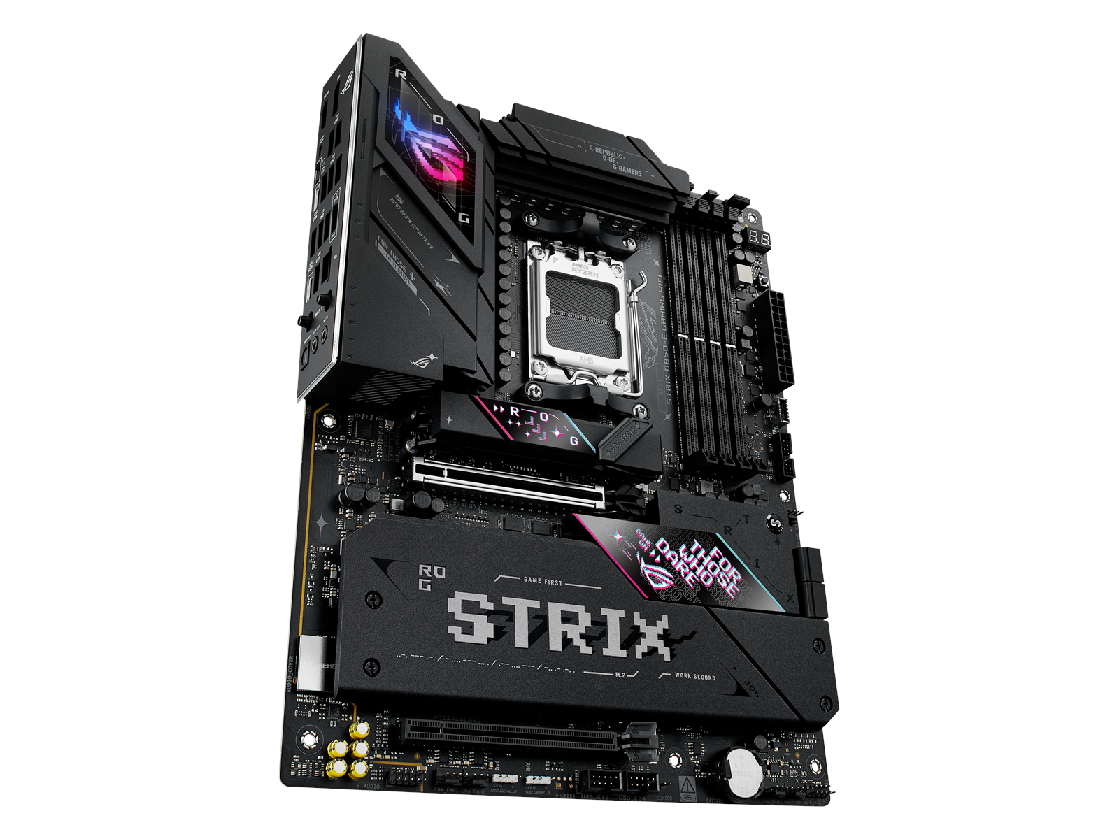 ASUS ROG STRIX B850-E GAMING WIFI Mainboard - AMD B850 - AMD AM5 socket - DDR5 RAM - ATX