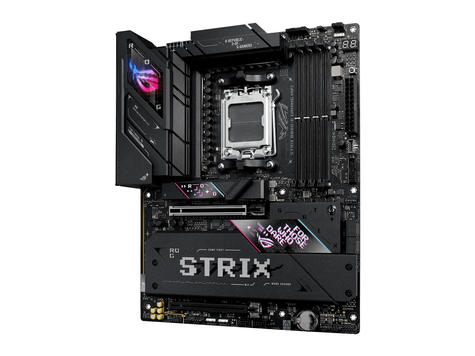 ASUS ROG STRIX B850-E GAMING WIFI Mainboard - AMD B850 - AMD AM5 socket - DDR5 RAM - ATX