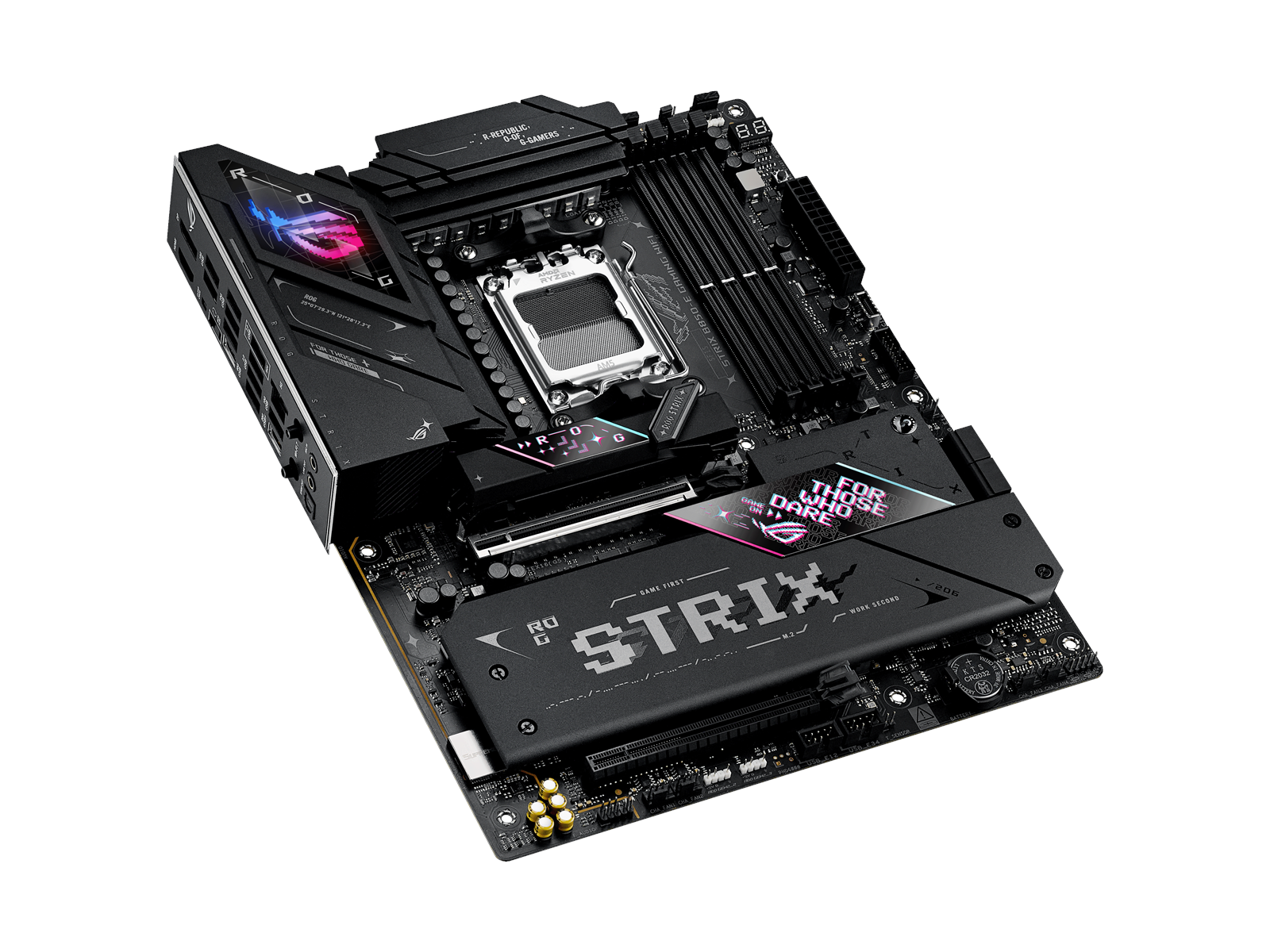 ASUS ROG STRIX B850-E GAMING WIFI Mainboard - AMD B850 - AMD AM5 socket - DDR5 RAM - ATX