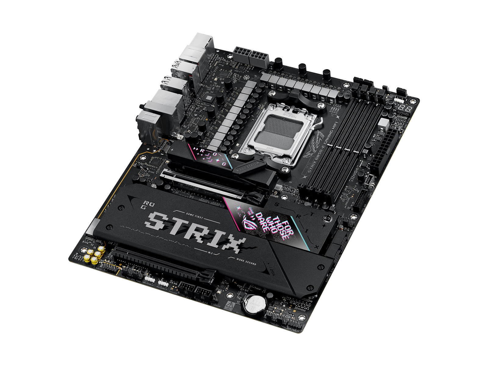 ASUS ROG STRIX B850-E GAMING WIFI Mainboard - AMD B850 - AMD AM5 socket - DDR5 RAM - ATX