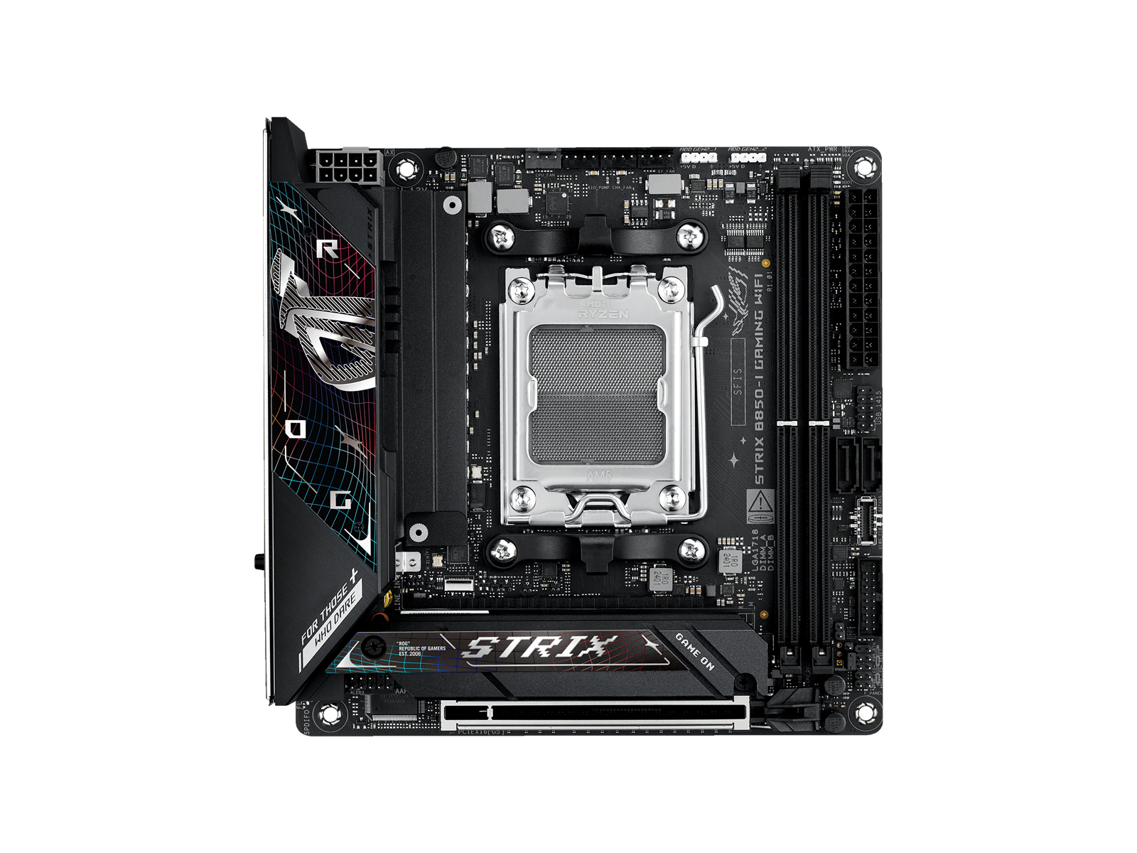 ASUS ROG STRIX B850-I GAMING WIFI Mainboard - AMD B850 - AMD AM5 socket - DDR5 RAM - Mini-ITX