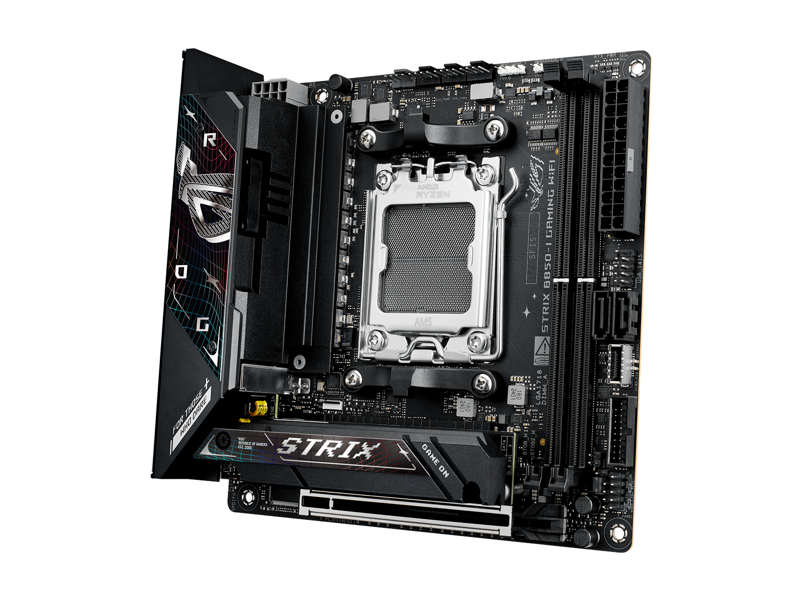 ASUS ROG STRIX B850-I GAMING WIFI Mainboard - AMD B850 - AMD AM5 socket - DDR5 RAM - Mini-ITX