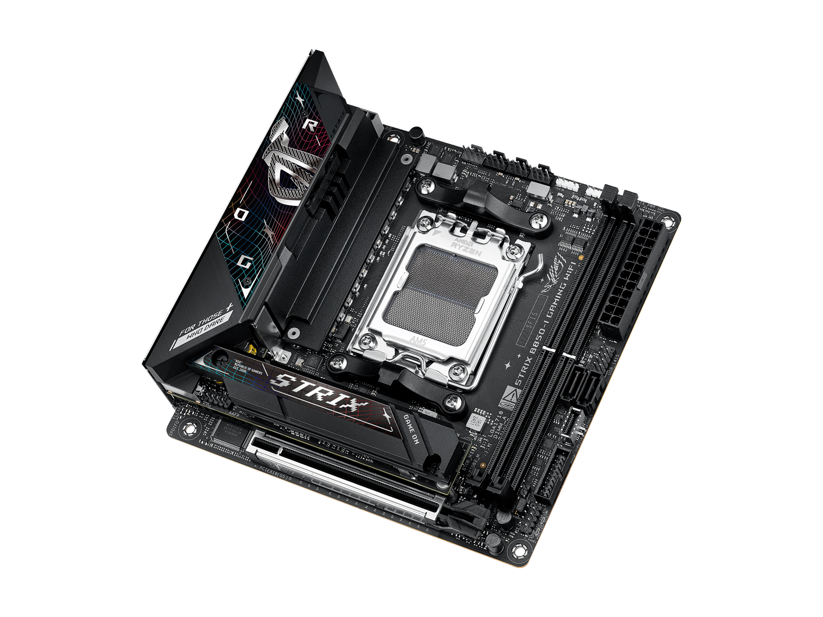ASUS ROG STRIX B850-I GAMING WIFI Mainboard - AMD B850 - AMD AM5 socket - DDR5 RAM - Mini-ITX